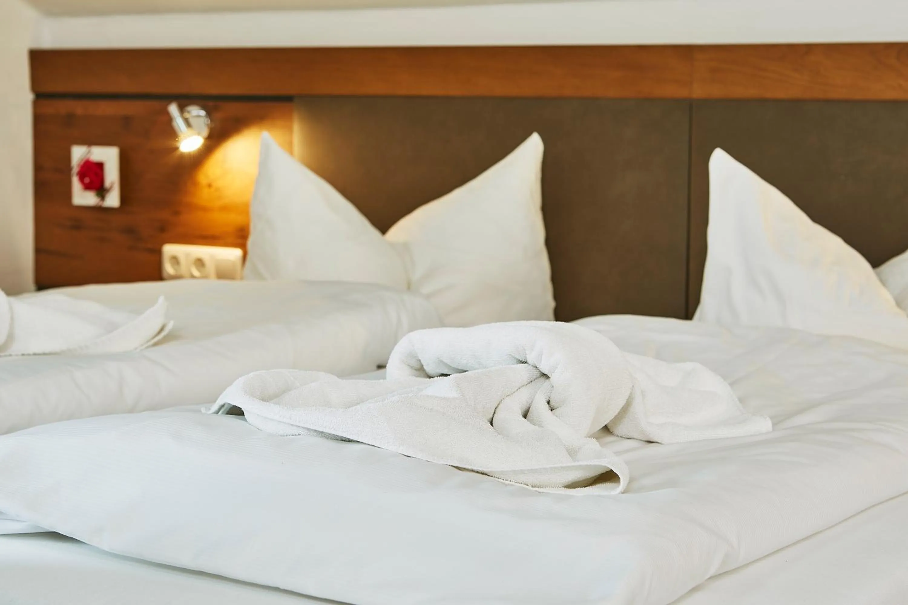 Bed in Hotel Rupertihof