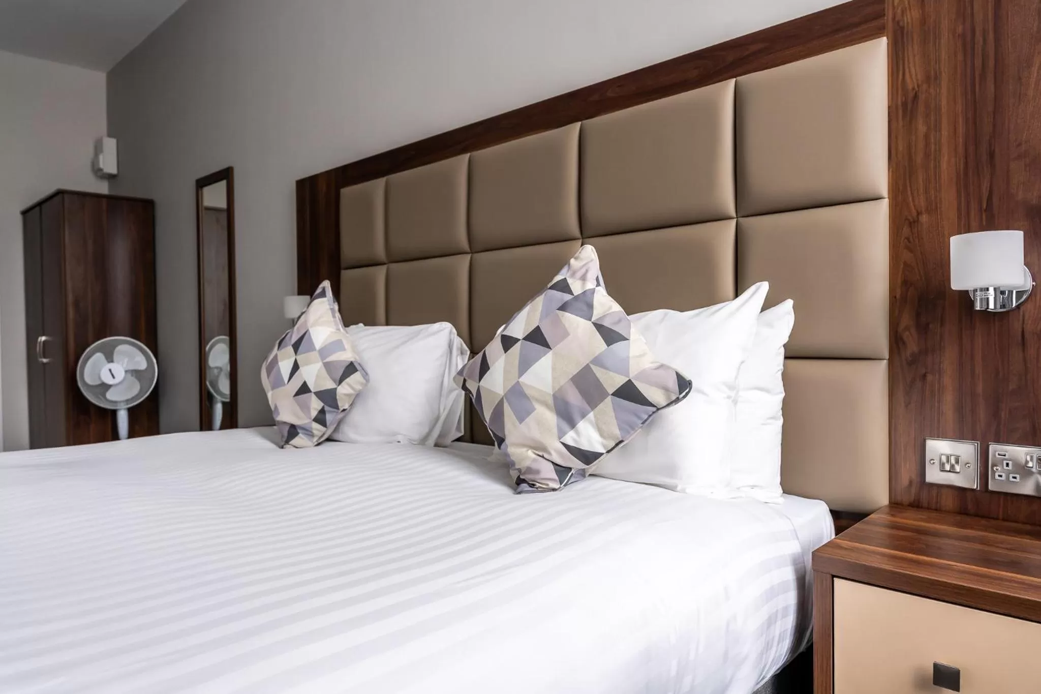 Photo of the whole room, Bed in Trafford Hall Hotel Manchester, Trademark Collection by Wyndham