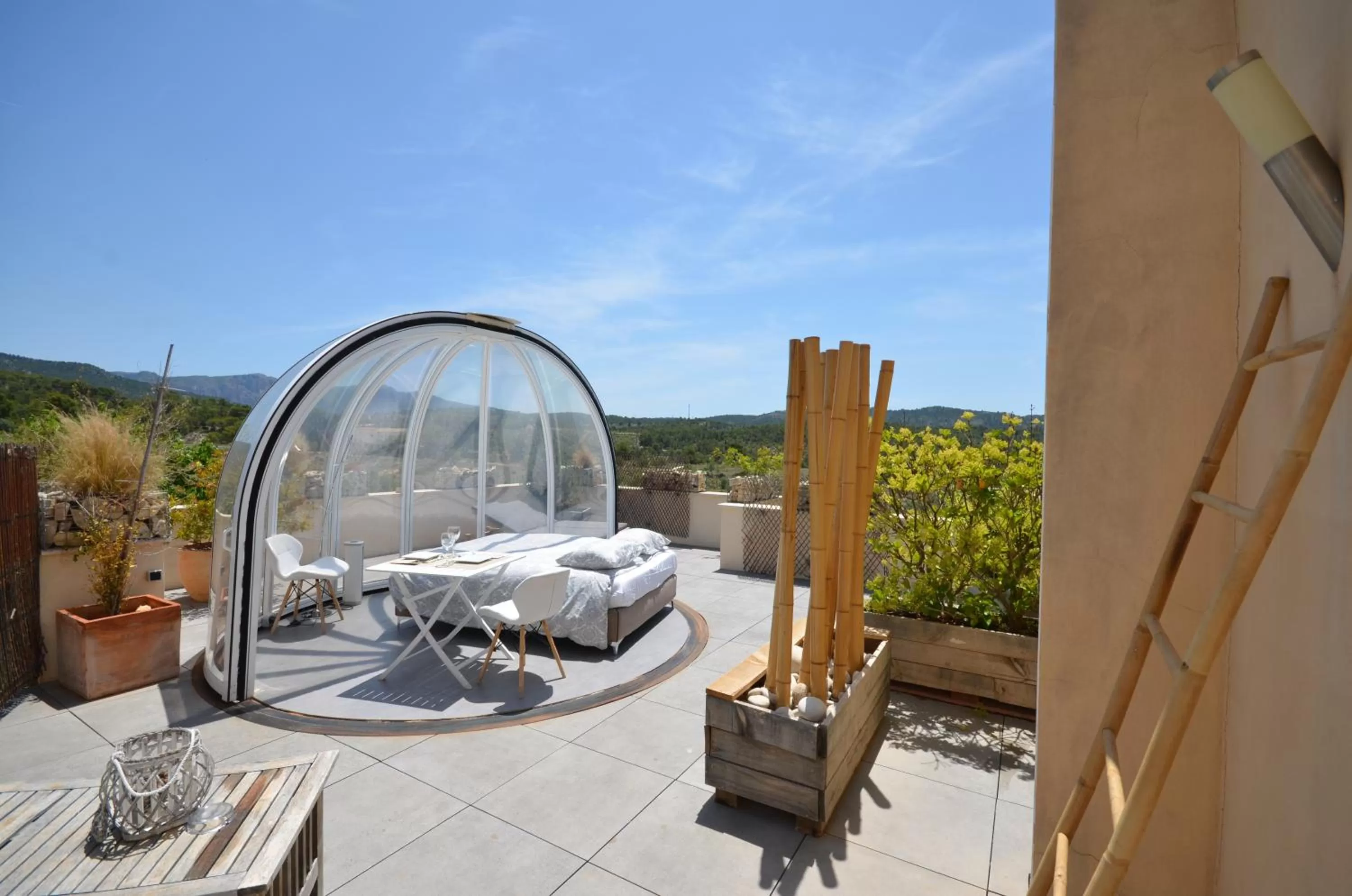 Balcony/Terrace in El Pao Spa