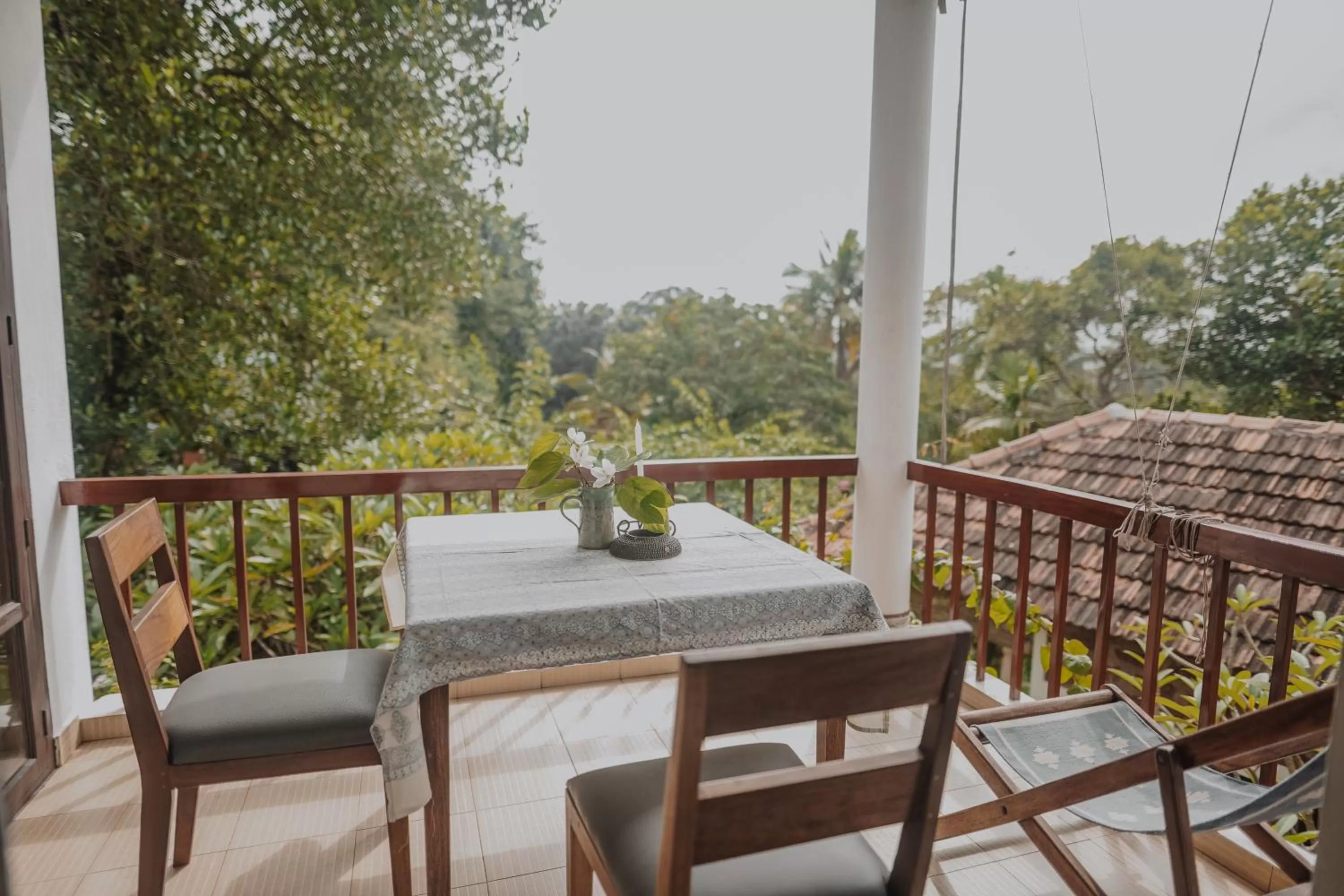 Balcony/Terrace in Villa Akasa
