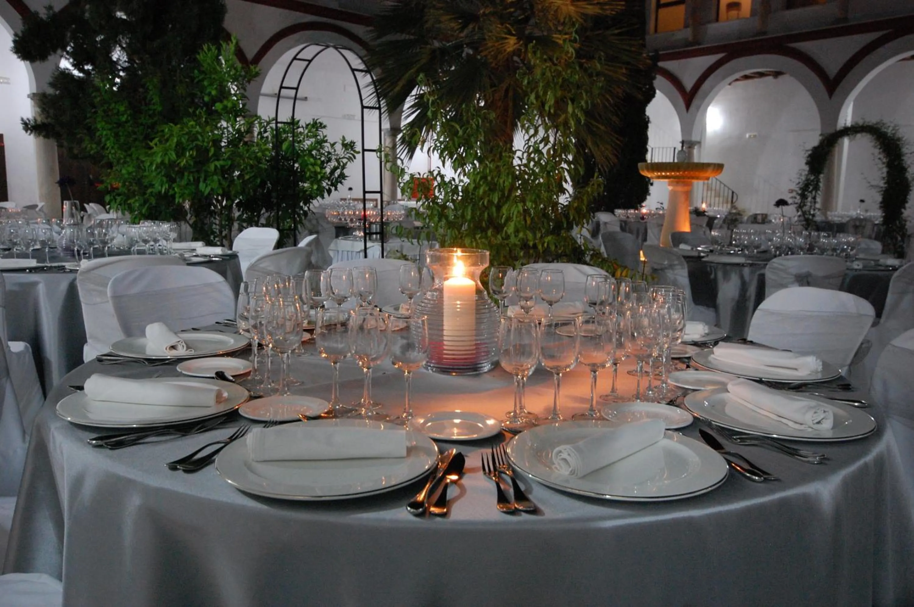 Patio in Hotel Hospederia San Francisco