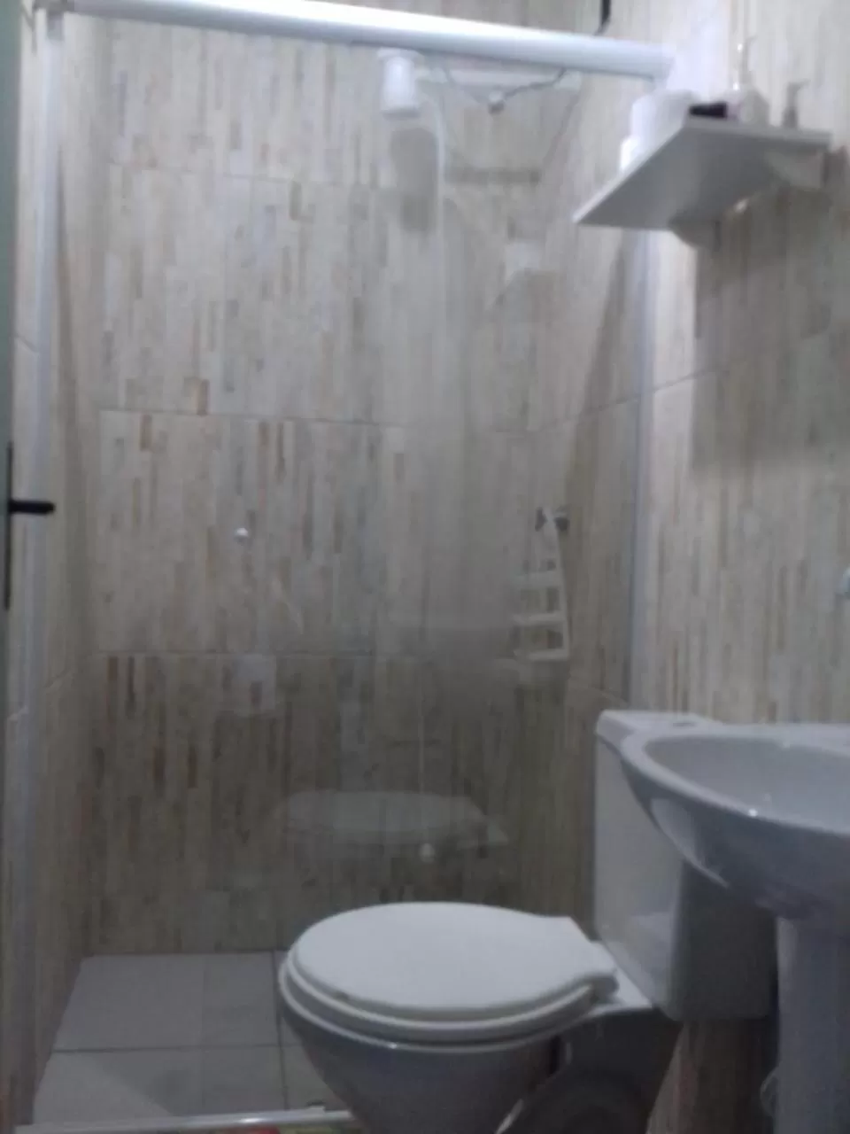 Bathroom in Pousada Vida Simples