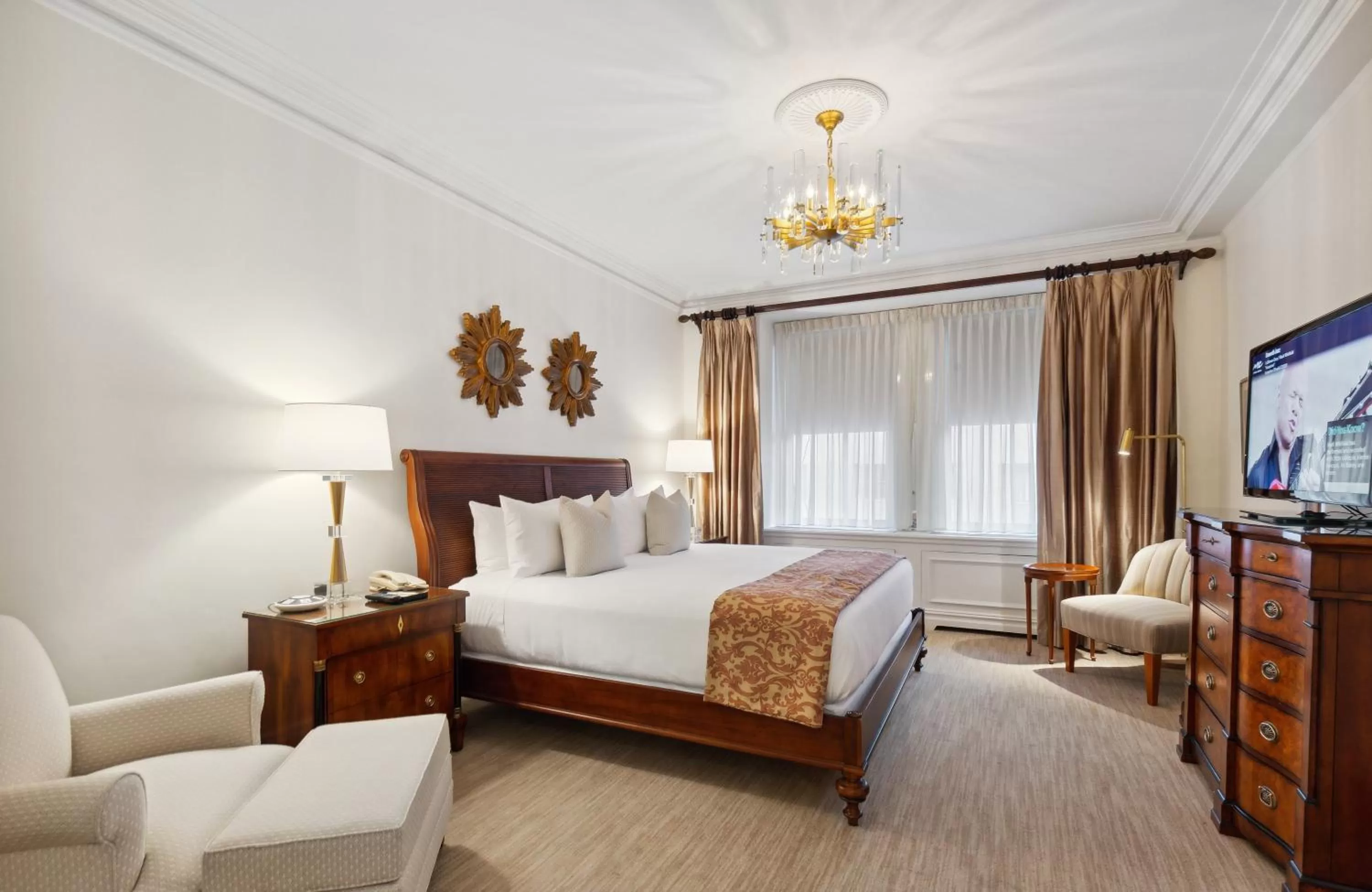 Bed in The Sherry Netherland