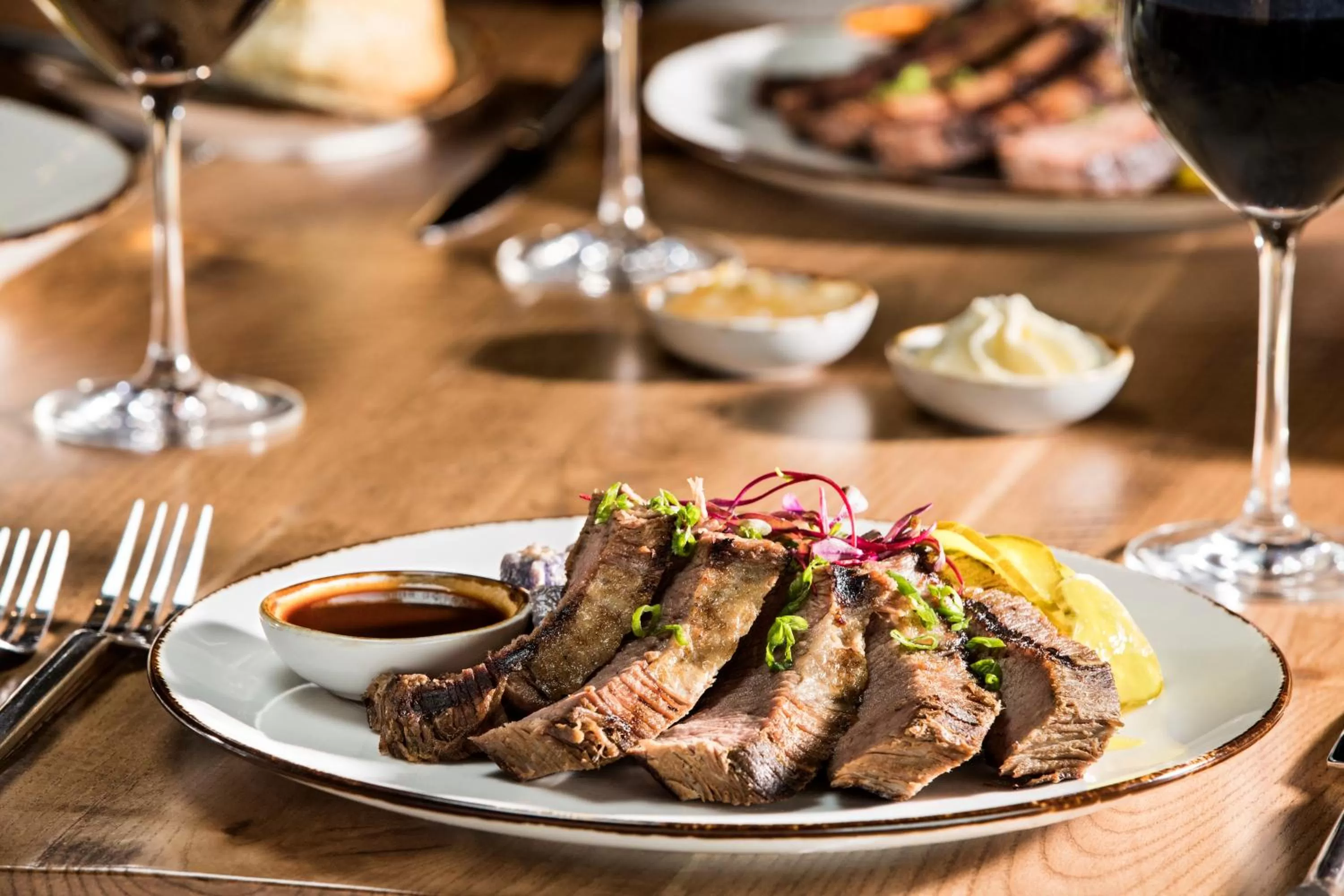 Food close-up in Texas A&M Hotel and Conference Center