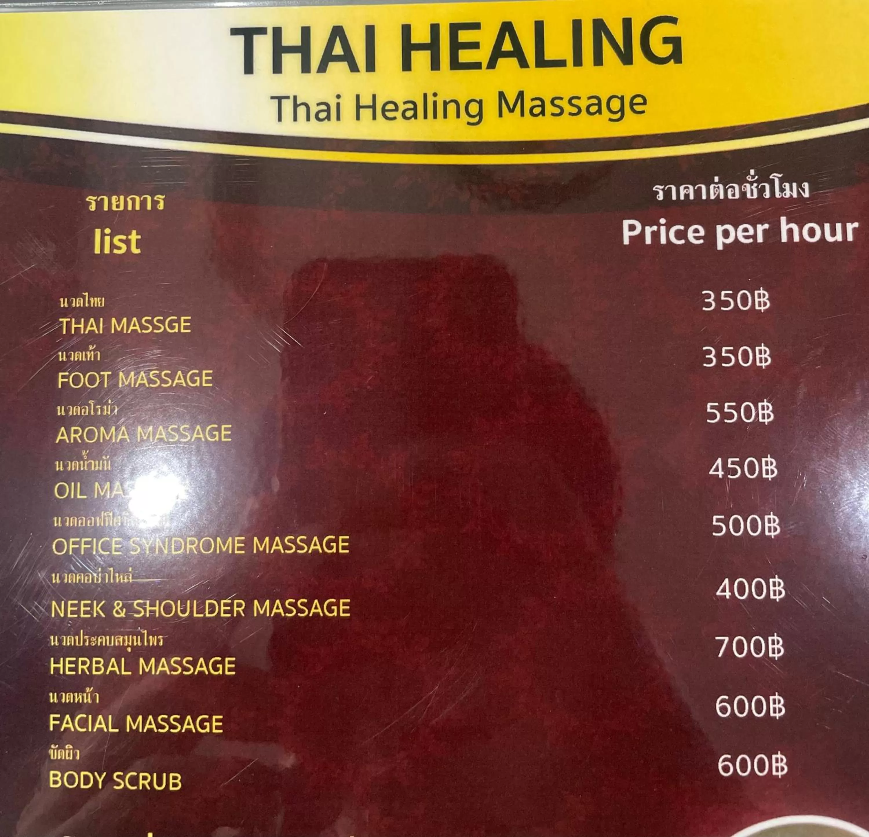 Massage in THAI HOTEL CHIANGMAI