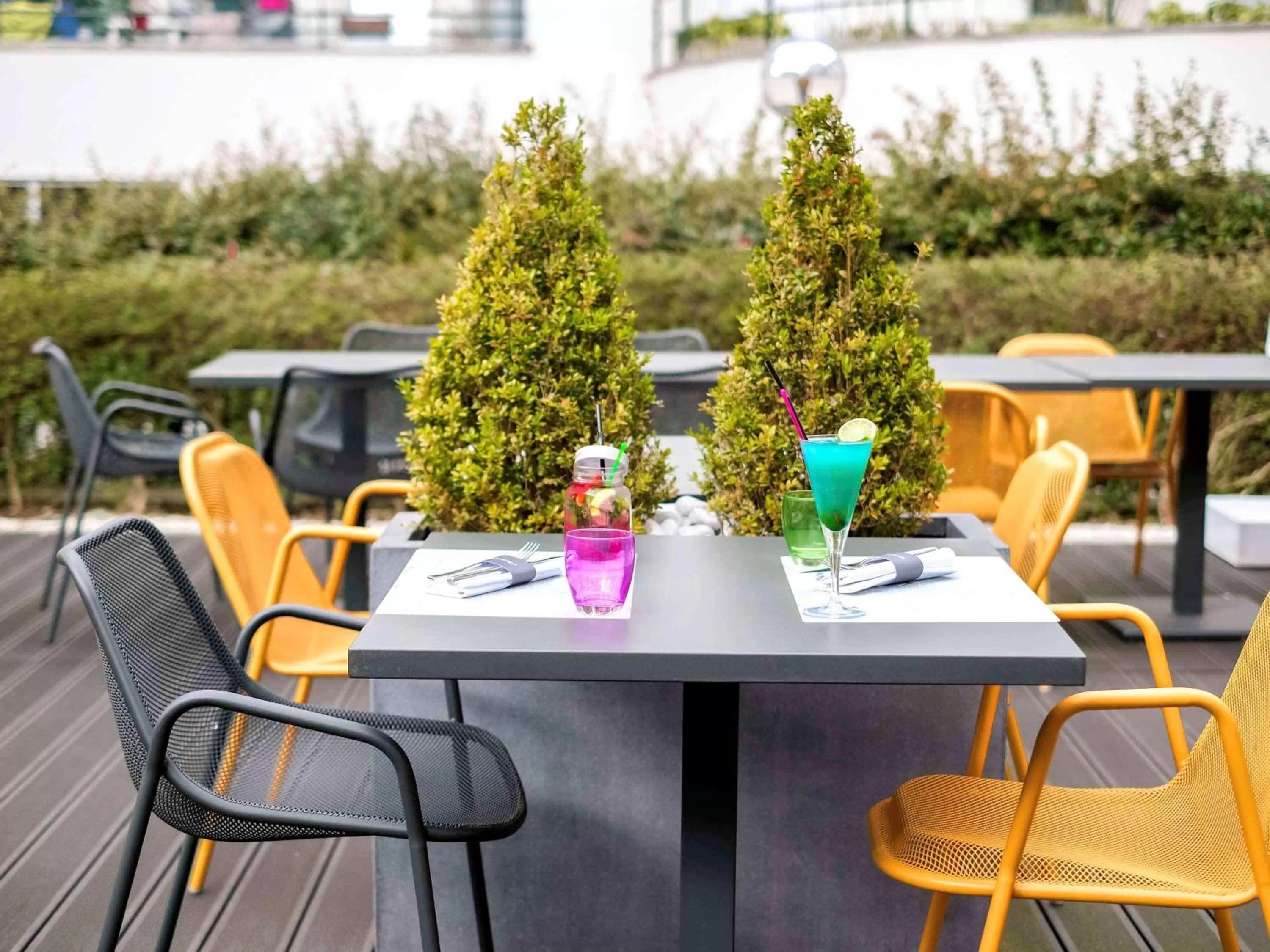 Patio in Novotel Paris Charenton le Pont