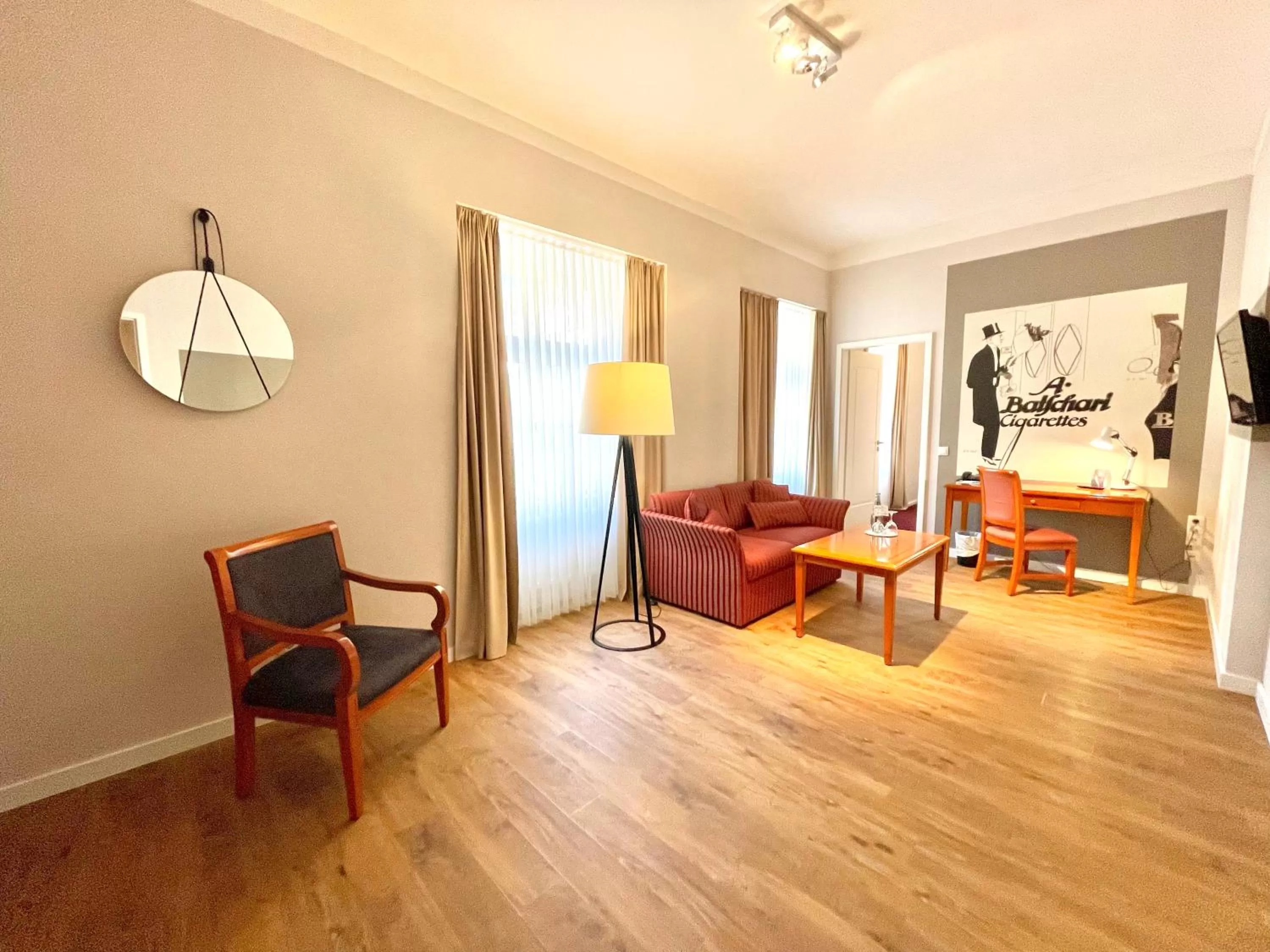 Living room in Batschari Palais Baden-Baden