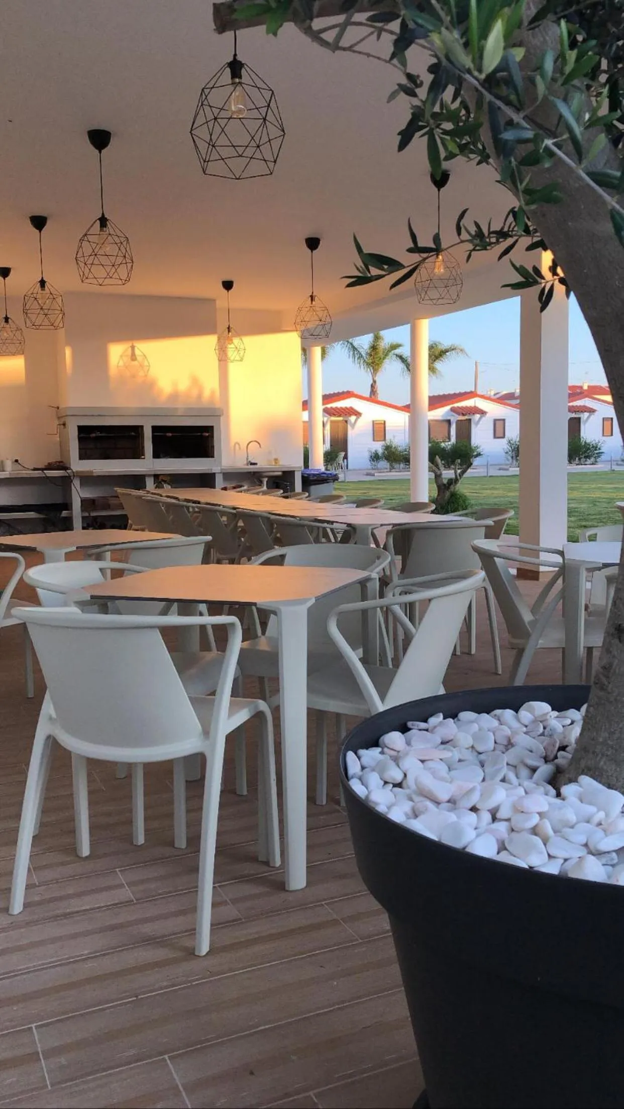 BBQ facilities in Hotel Neptuno