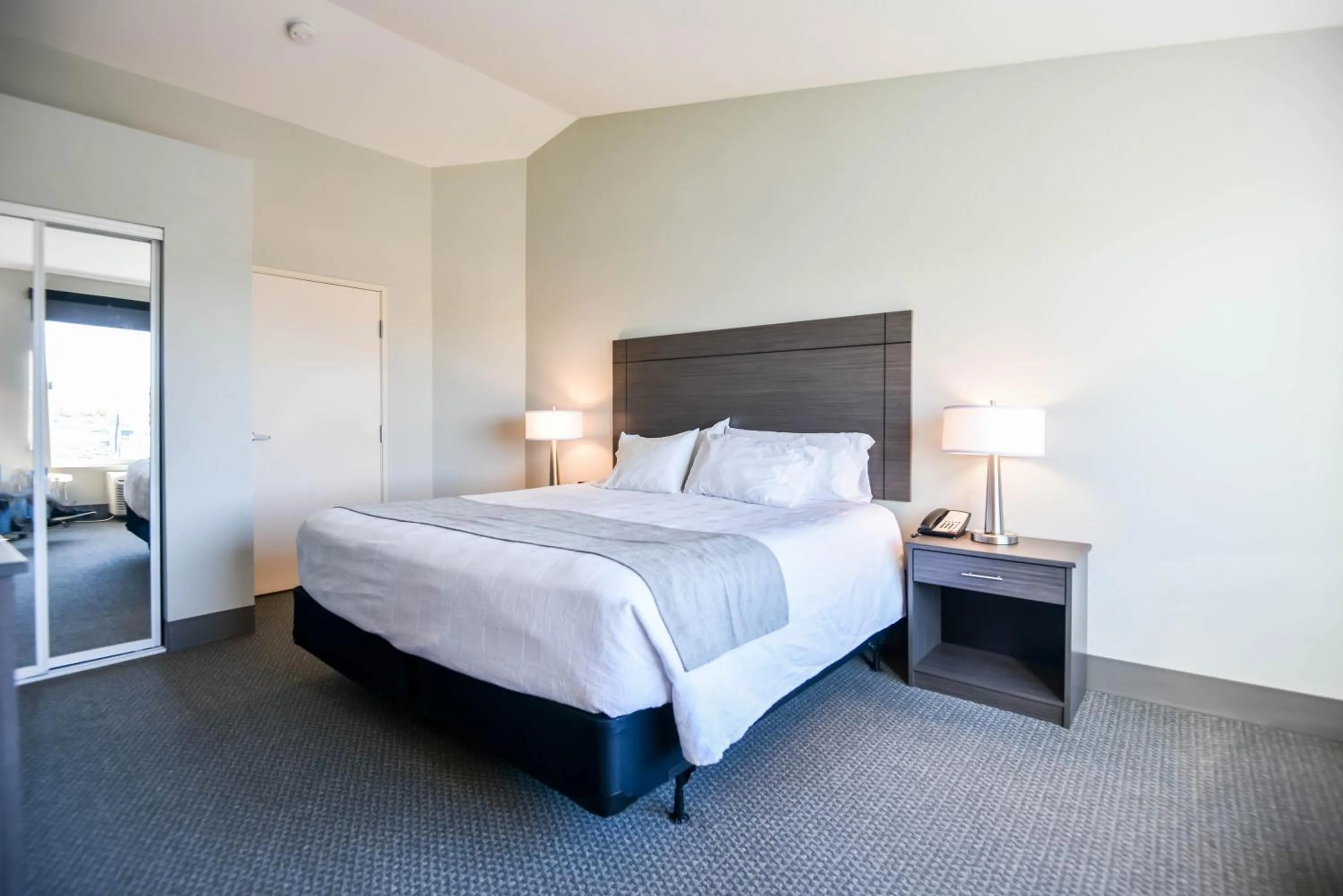 Bed in Shutters Hotel