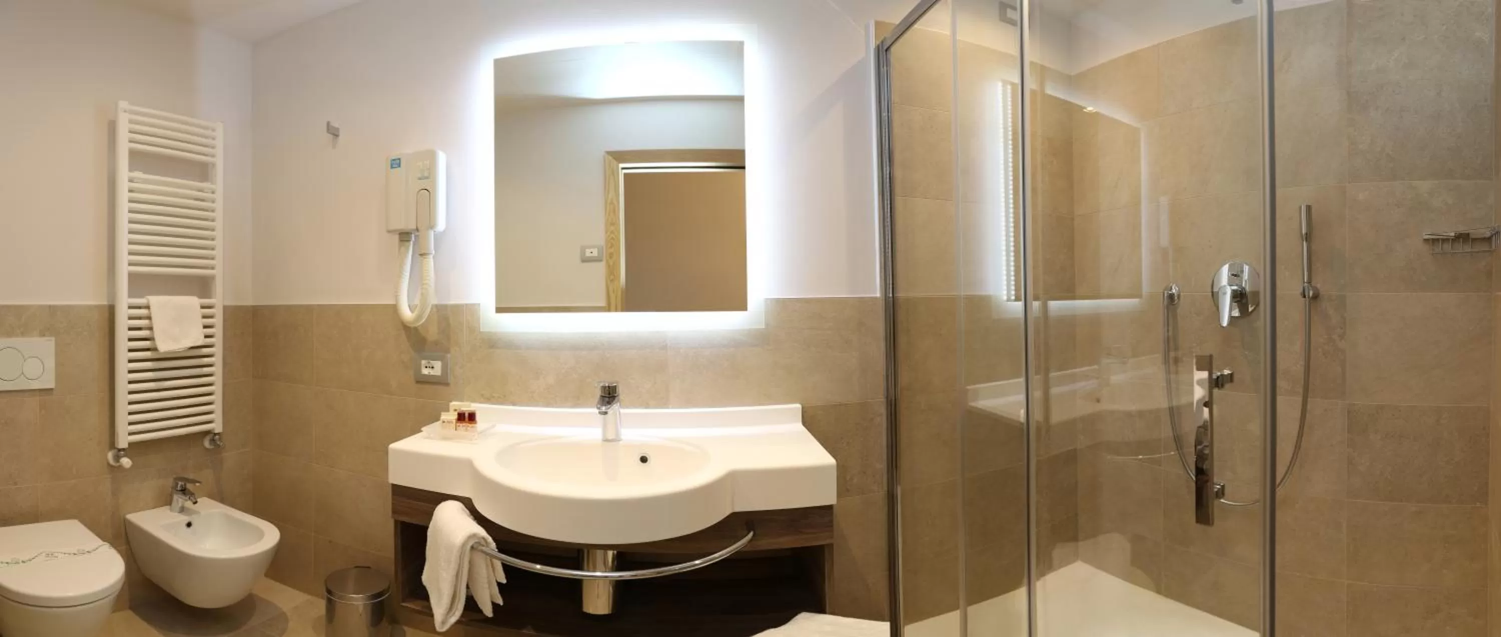 Shower in Hotel Garden