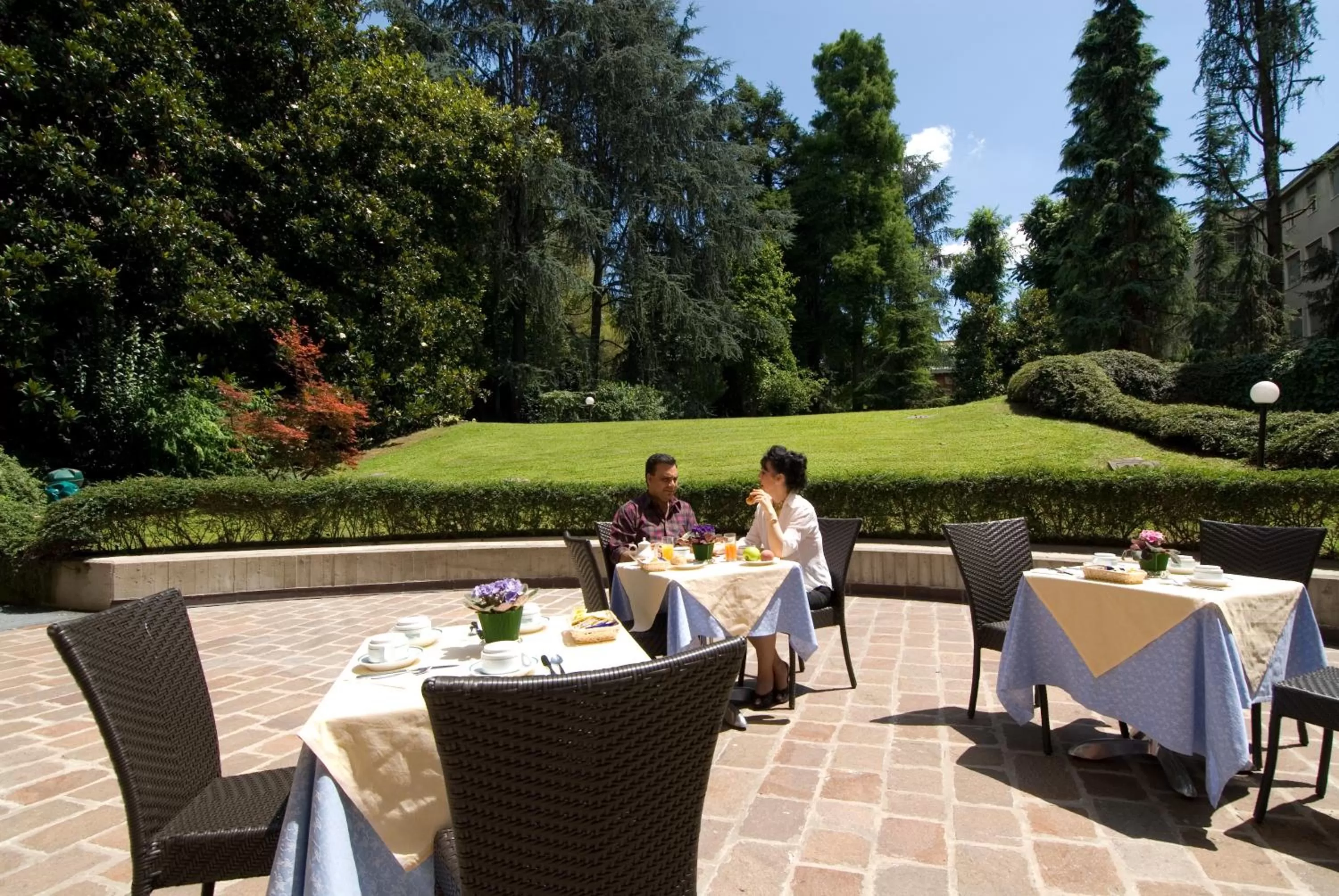 Garden in Hotel Tiziano - Gruppo Mini Hotel