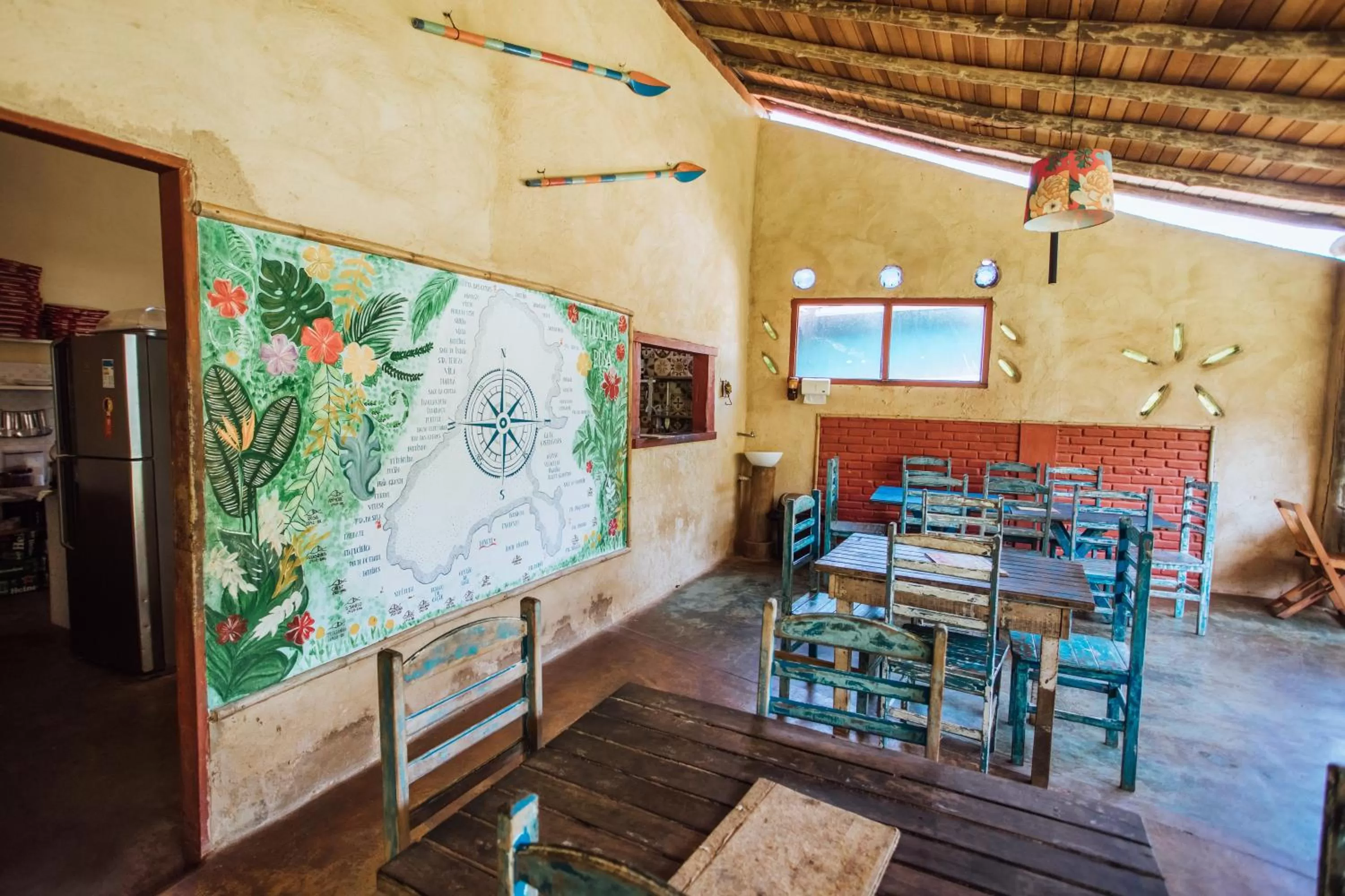 Restaurant/places to eat in Pousada da Rosa