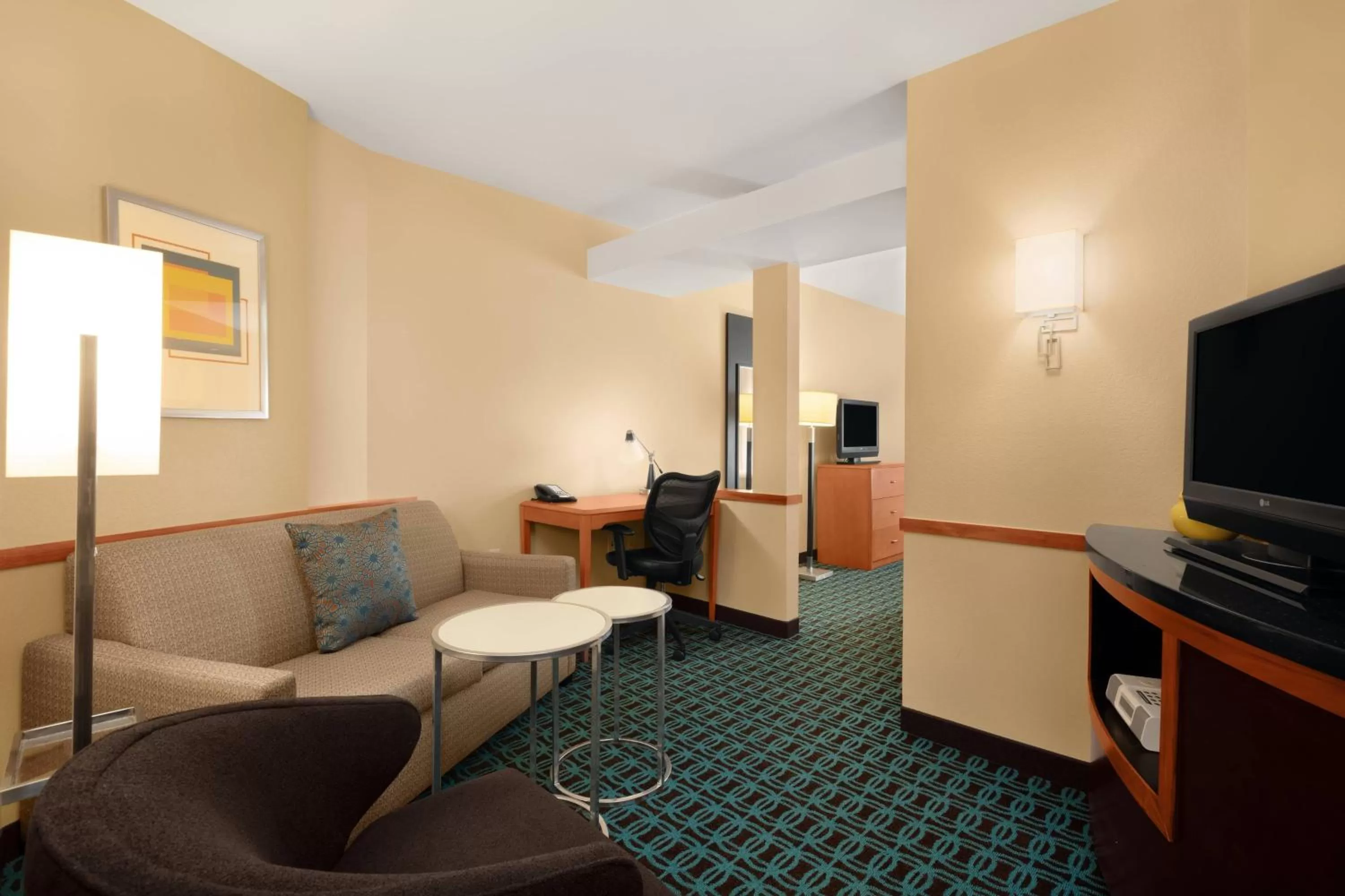 Living room in Fairfield Inn and Suites by Marriott Saint Augustine I-95