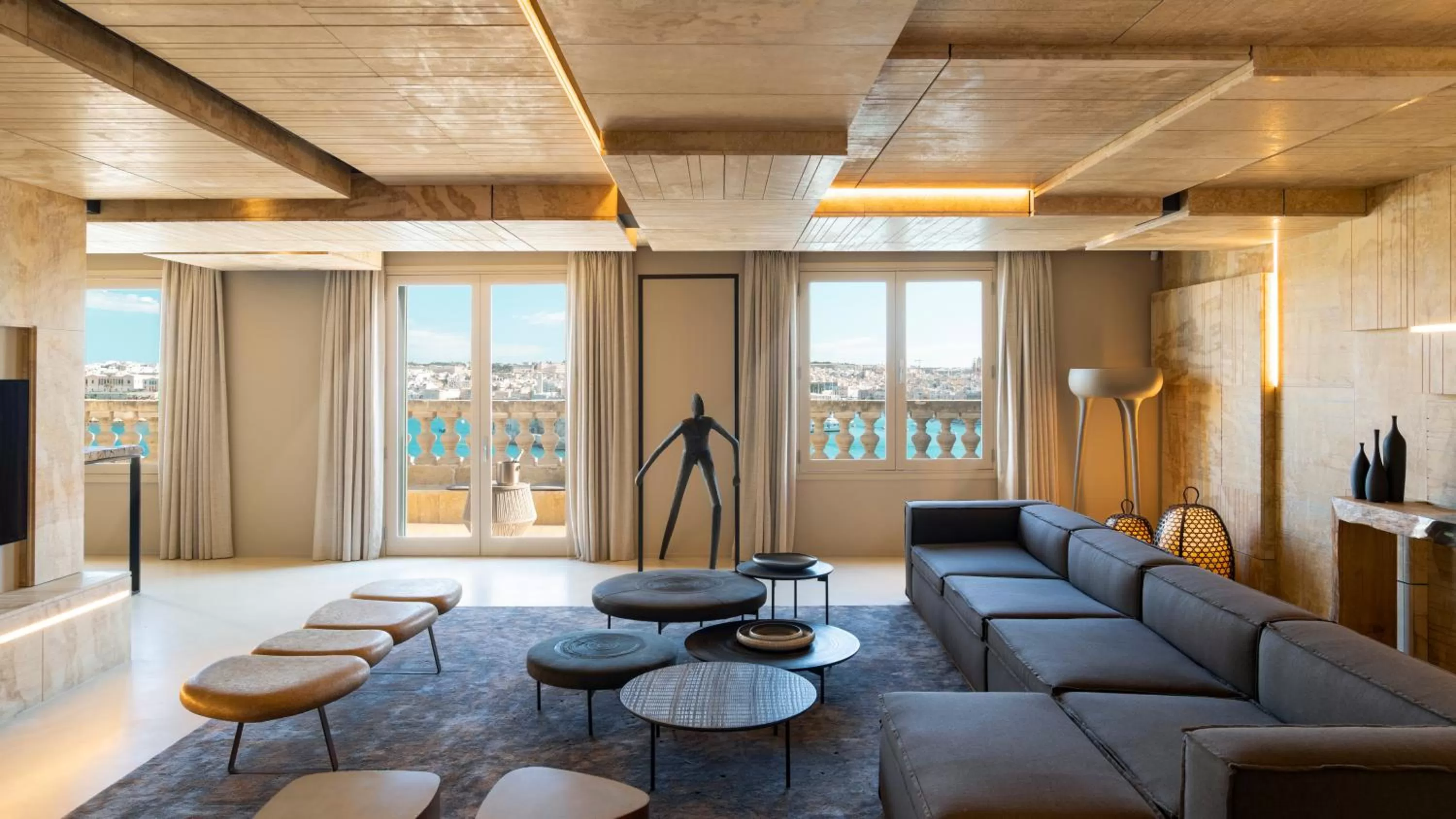 Living room in Iniala Harbour House