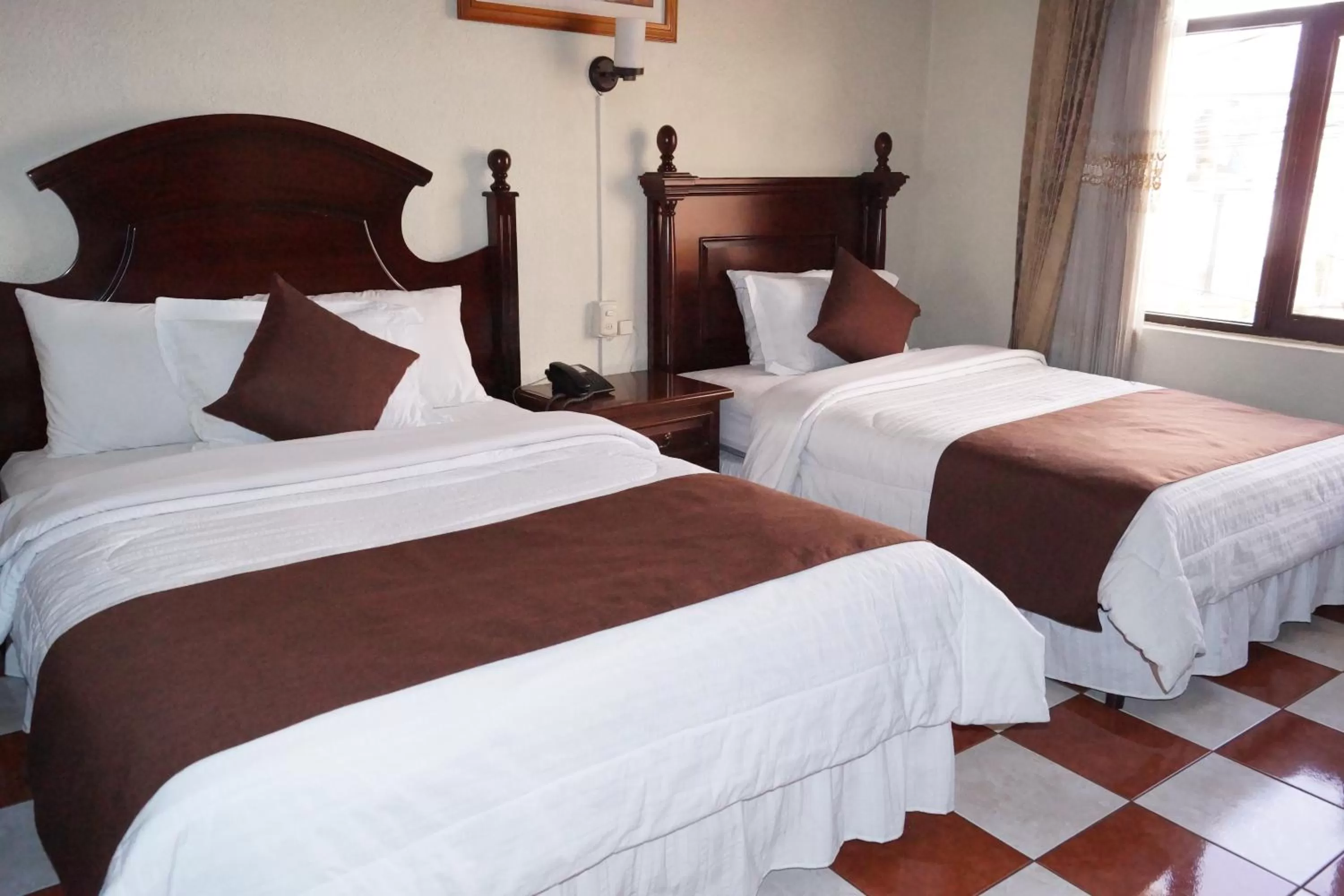 Bed in Hotel Las Americas