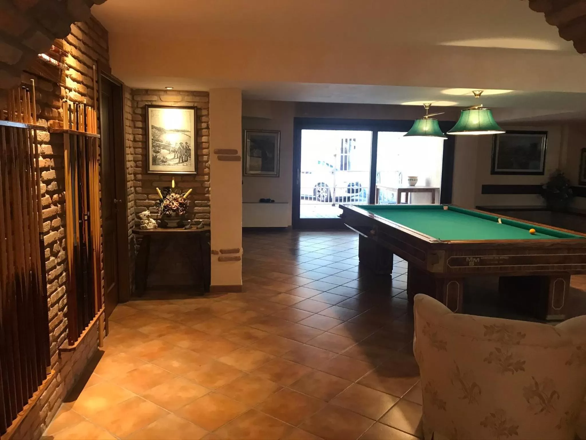 Billiard in La Pedica B&B