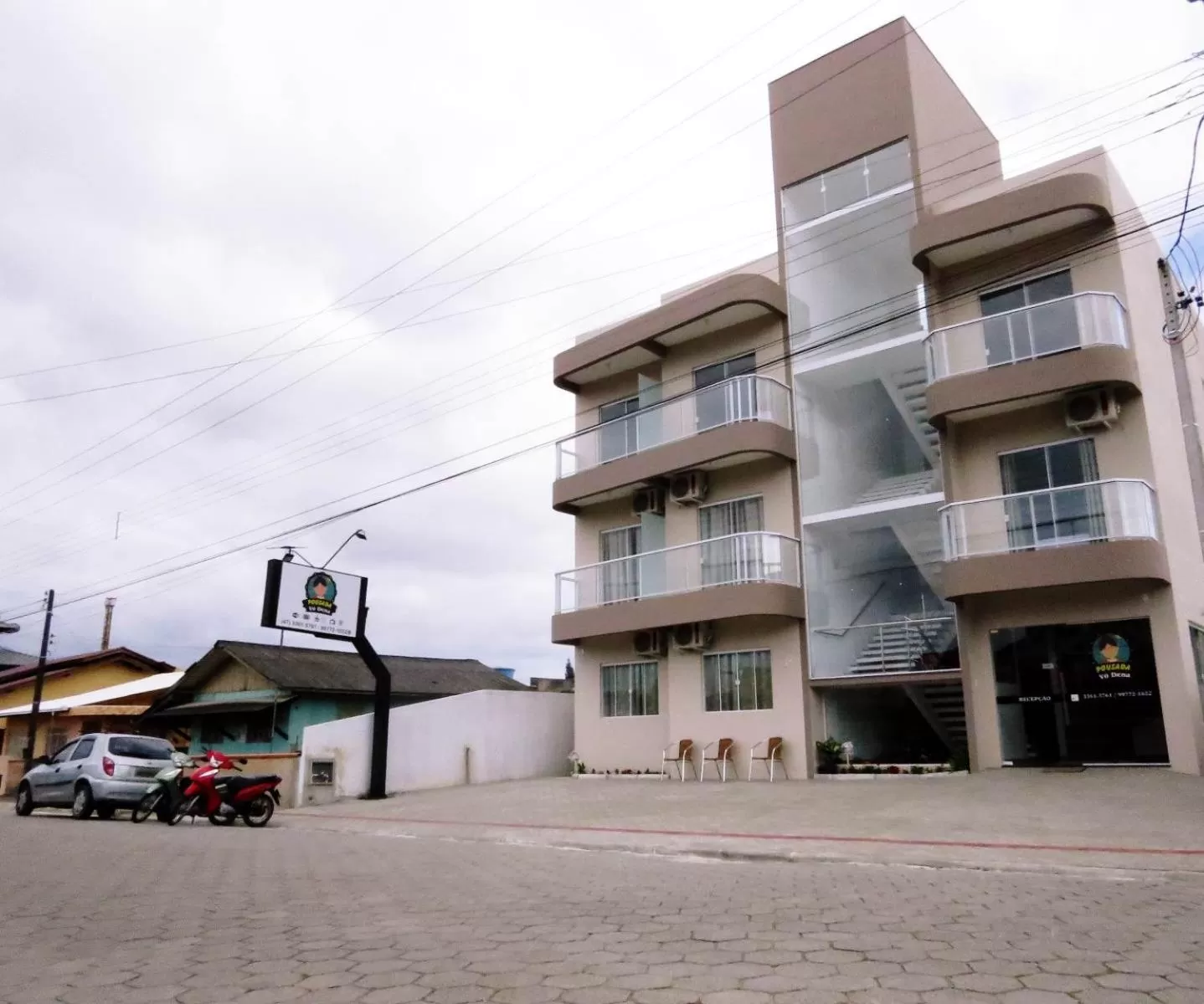 Facade/entrance in Pousada Vó Dena
