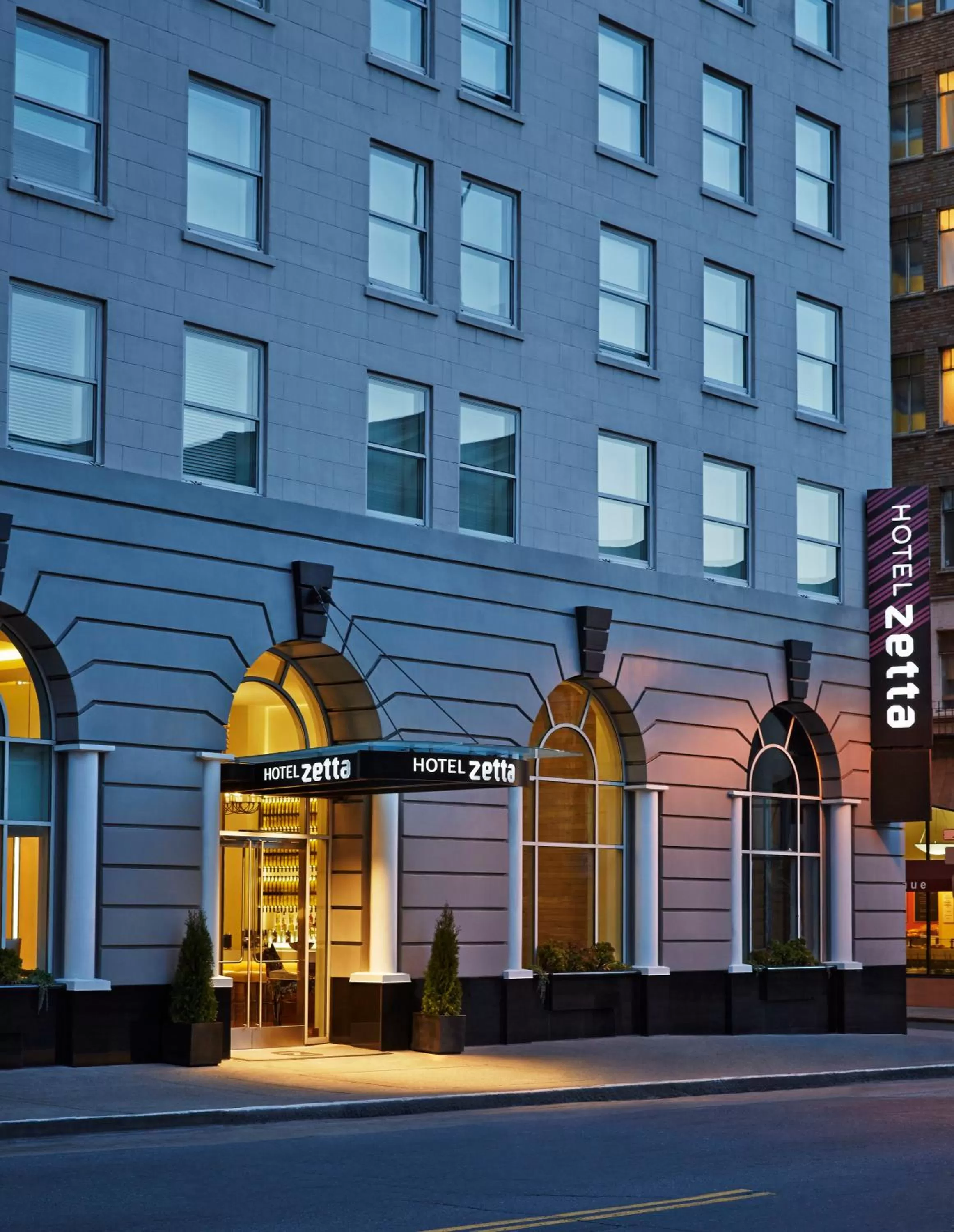 Property building in Hotel Zetta San Francisco
