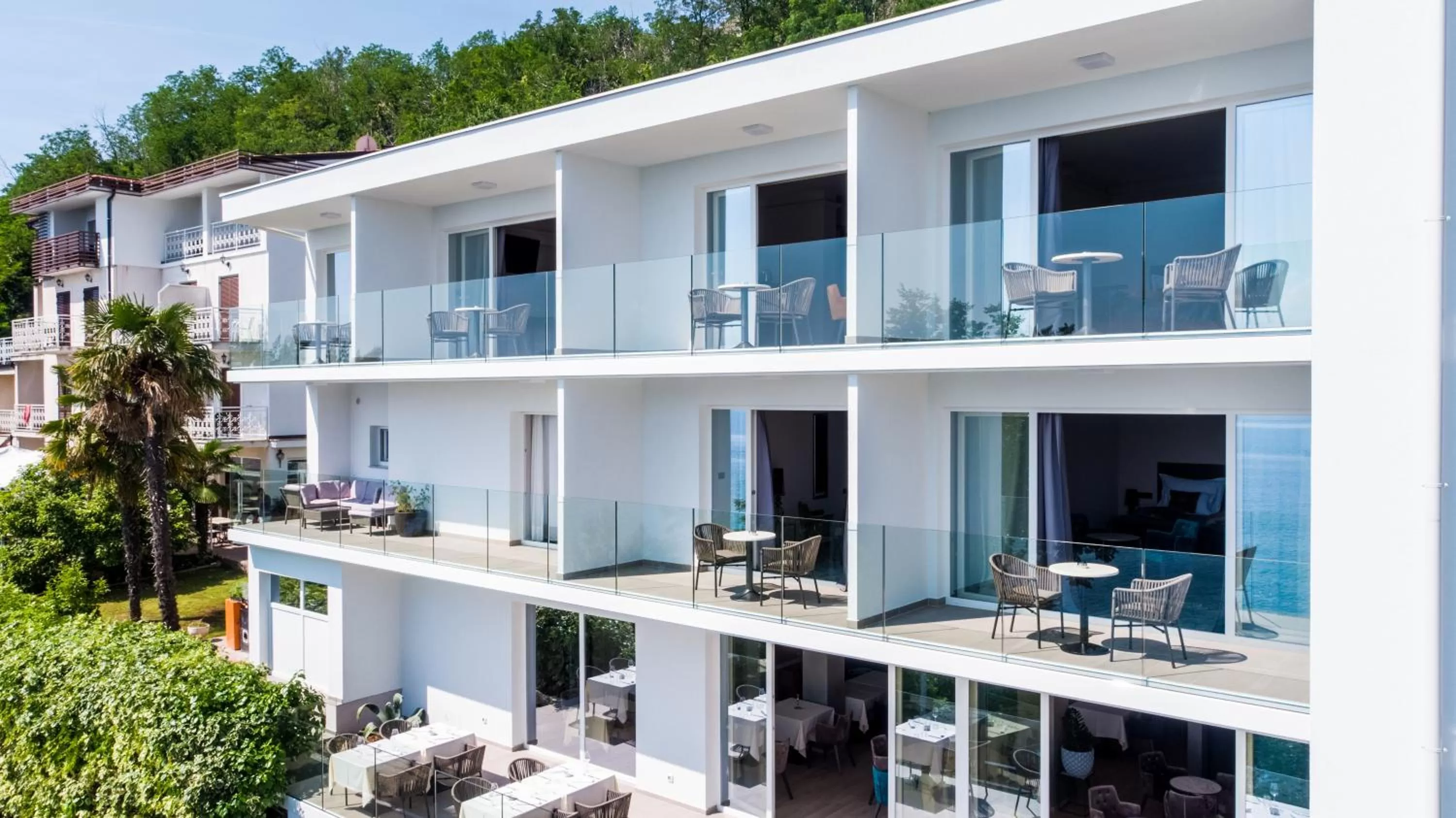 Property building in Boutique Hotel Acacia