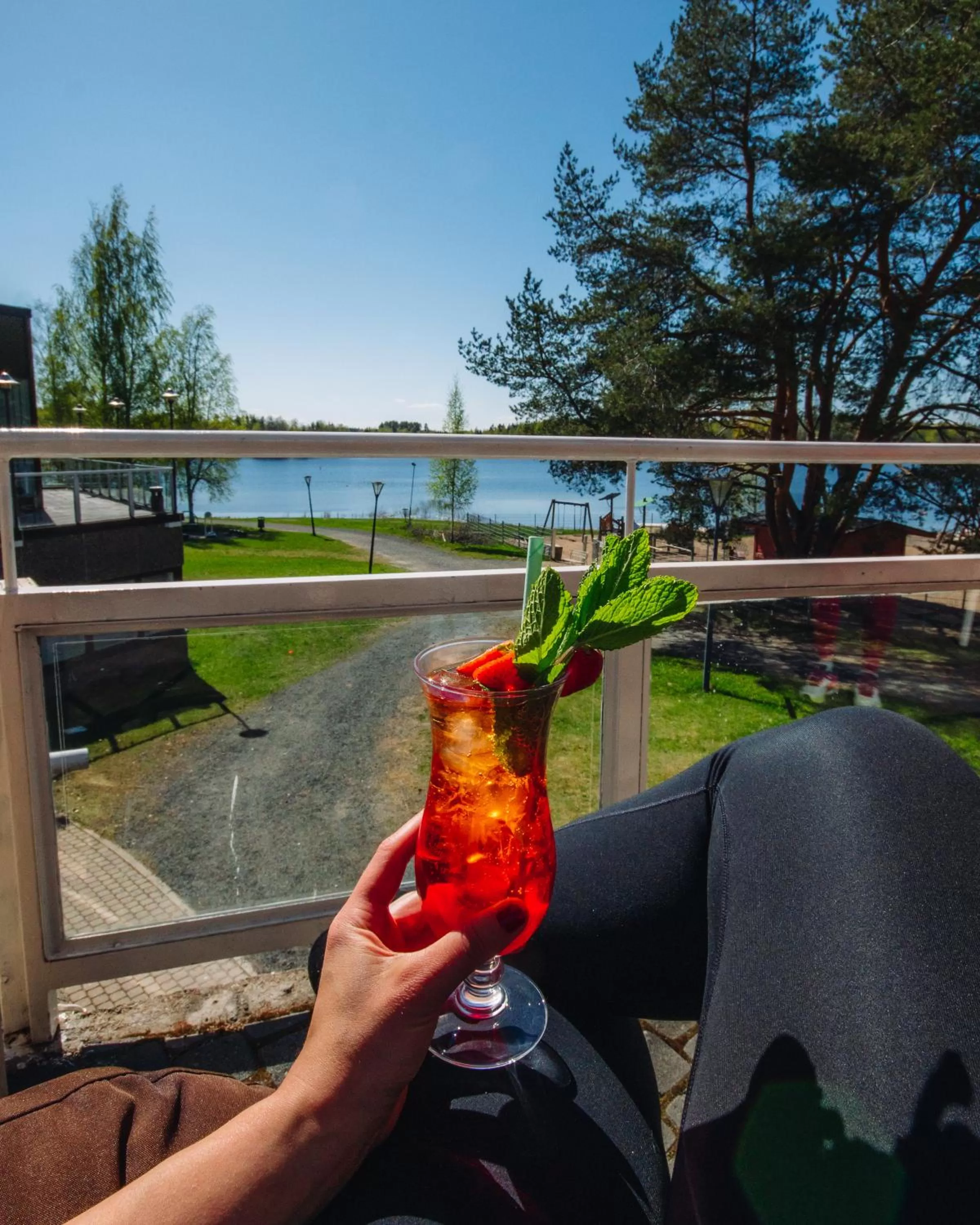 Patio in Spa Hotel Kunnonpaikka