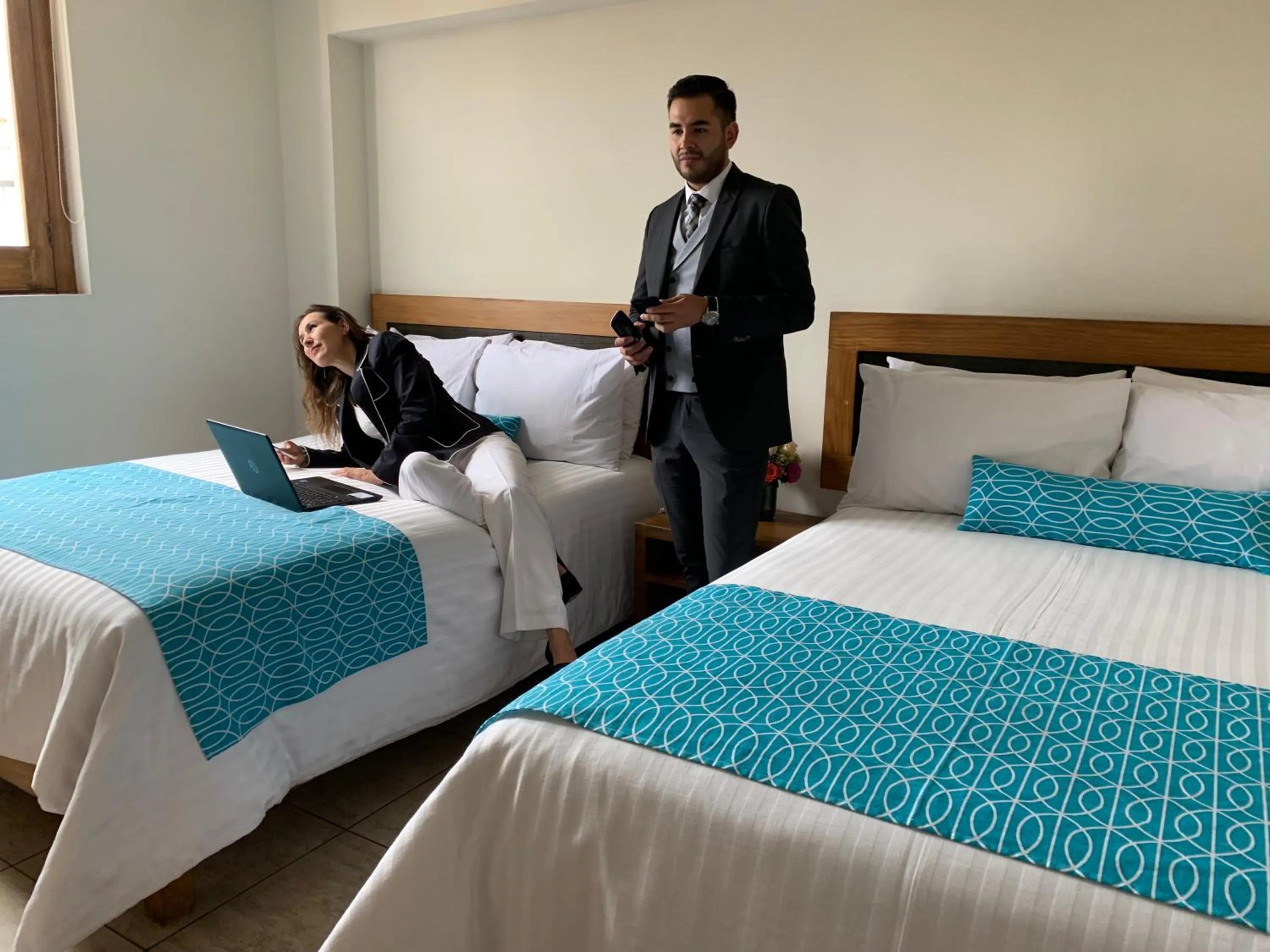 People, Bed in Rymma Hotel