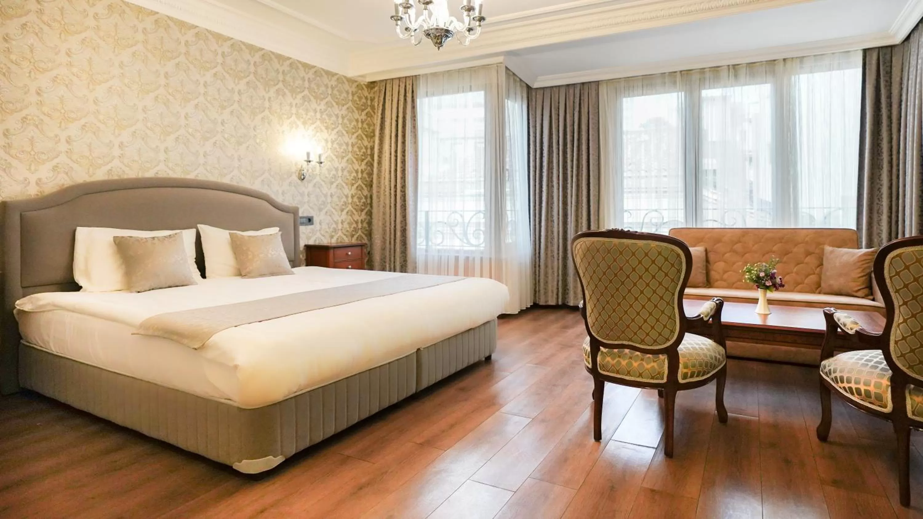 Bed in Hotel Gritti Pera & Spa