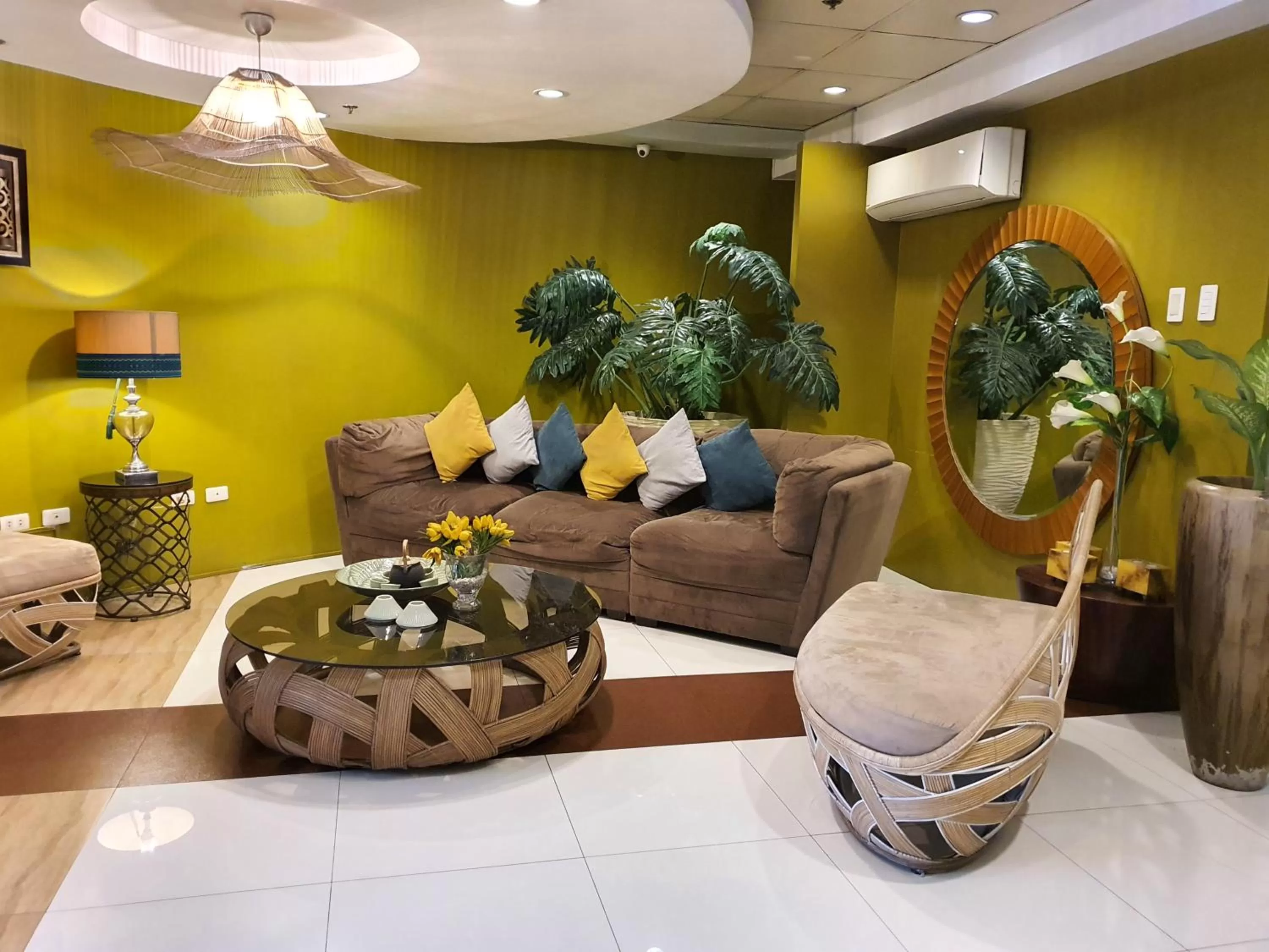 Lobby or reception in Festive Hotel Makati