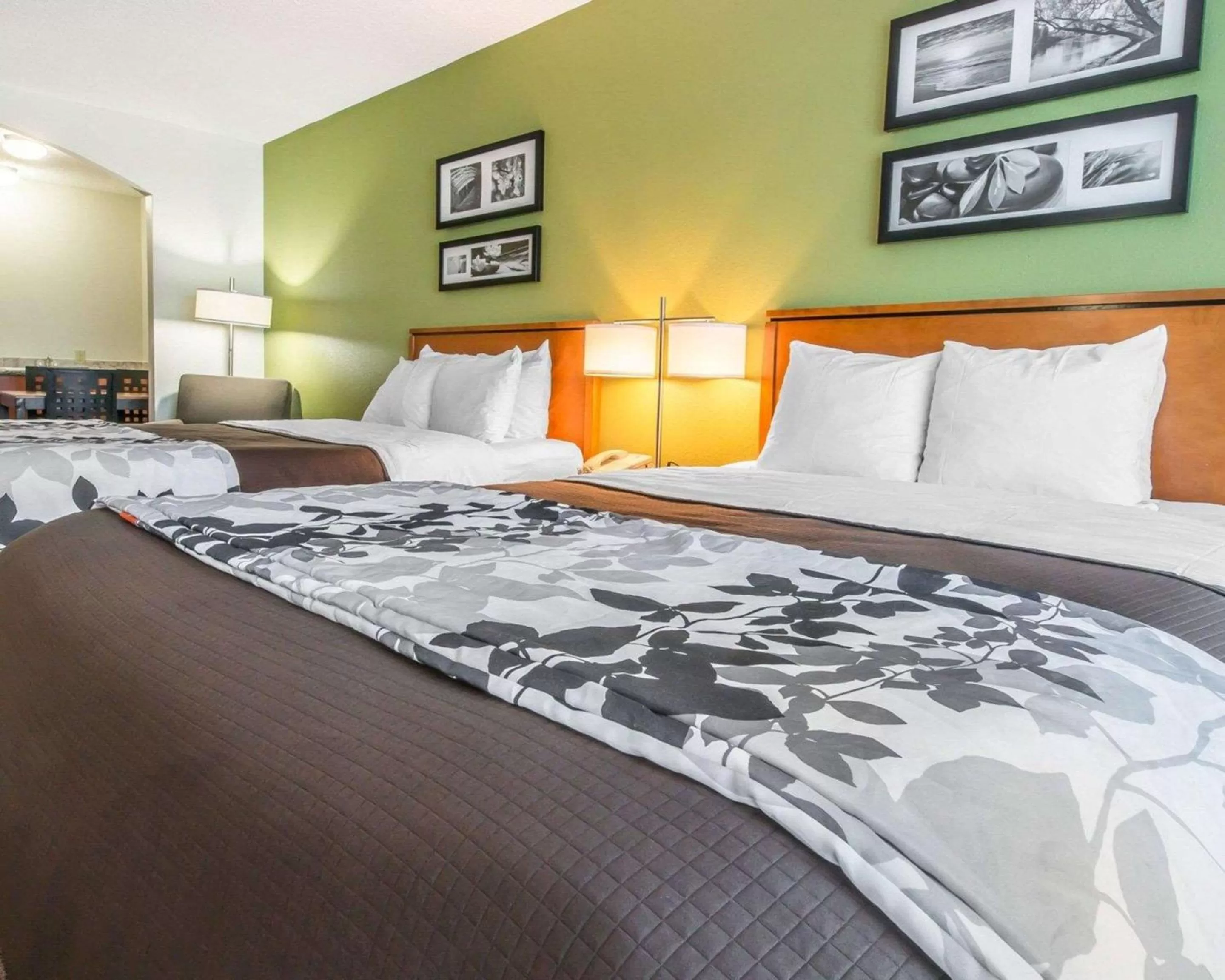 Photo of the whole room, Bed in Sleep Inn & Suites Winchester near University