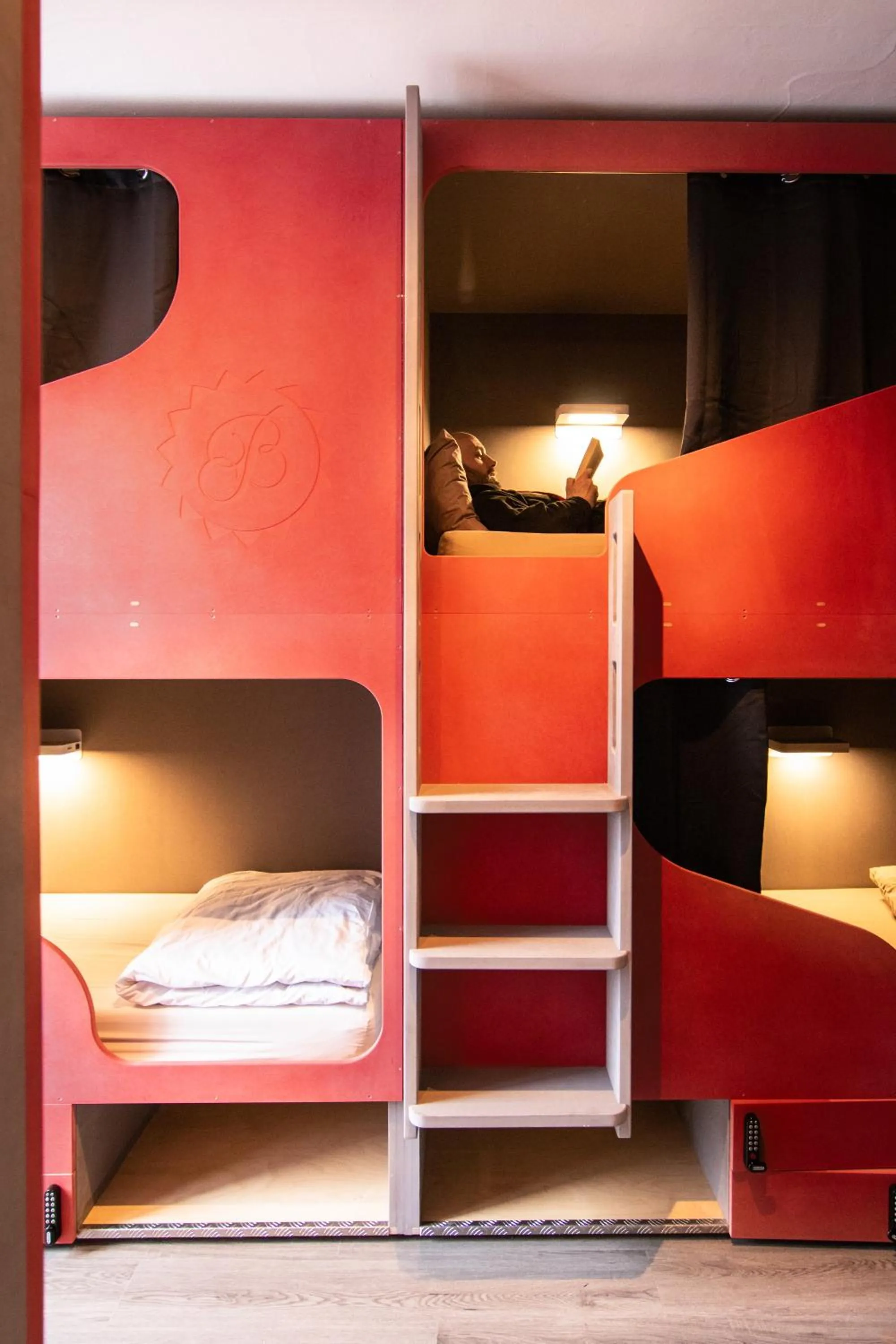 bunk bed, Bed in Bazpackers