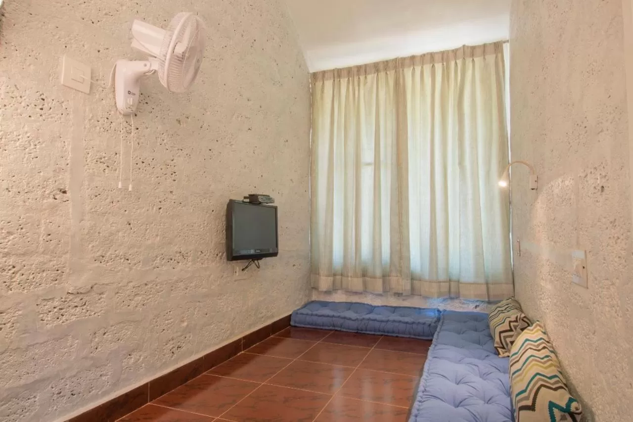 Living room, TV/Entertainment Center in Red Earth - Gokarna