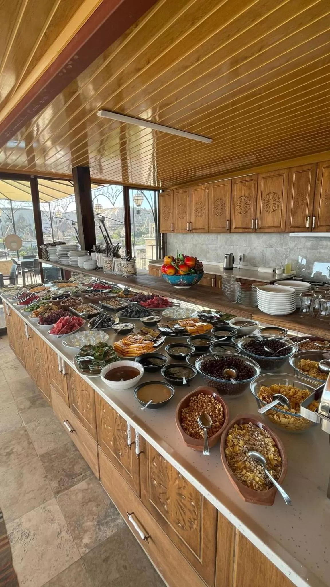 Breakfast in Balloon View Hotel