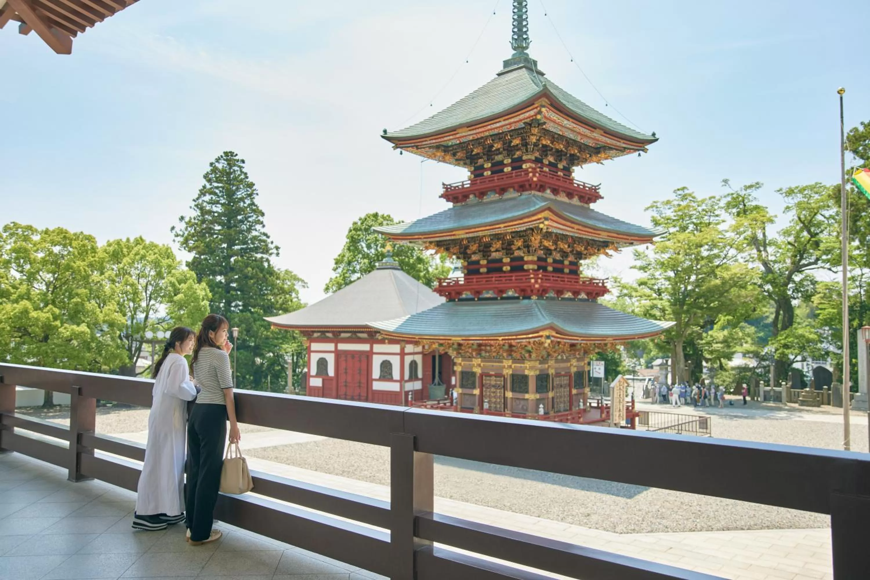 Nearby landmark in Waqoo Naritasanmonzen
