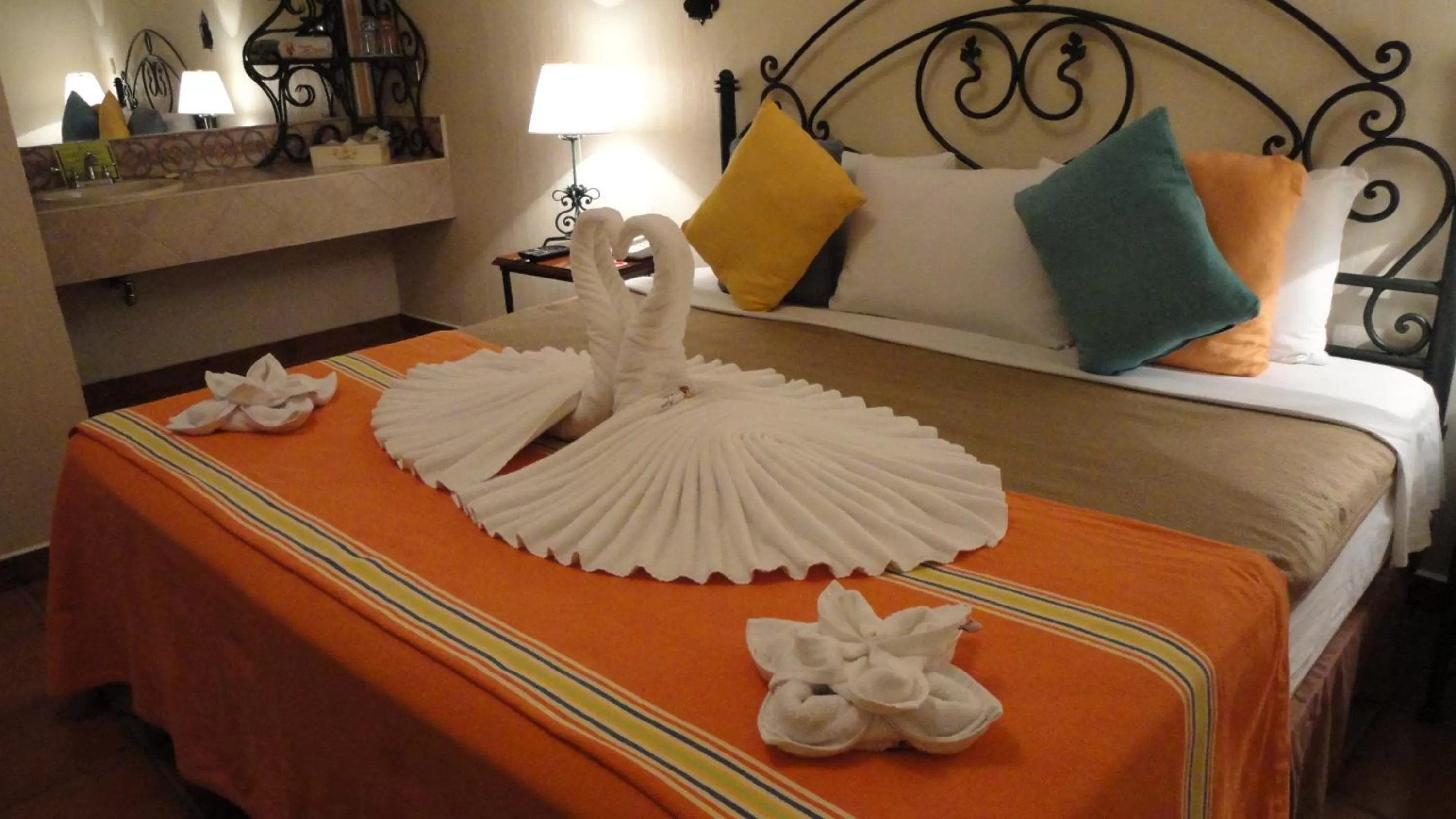 Bedroom, Bed in Hotel Boutique Parador San Miguel Oaxaca