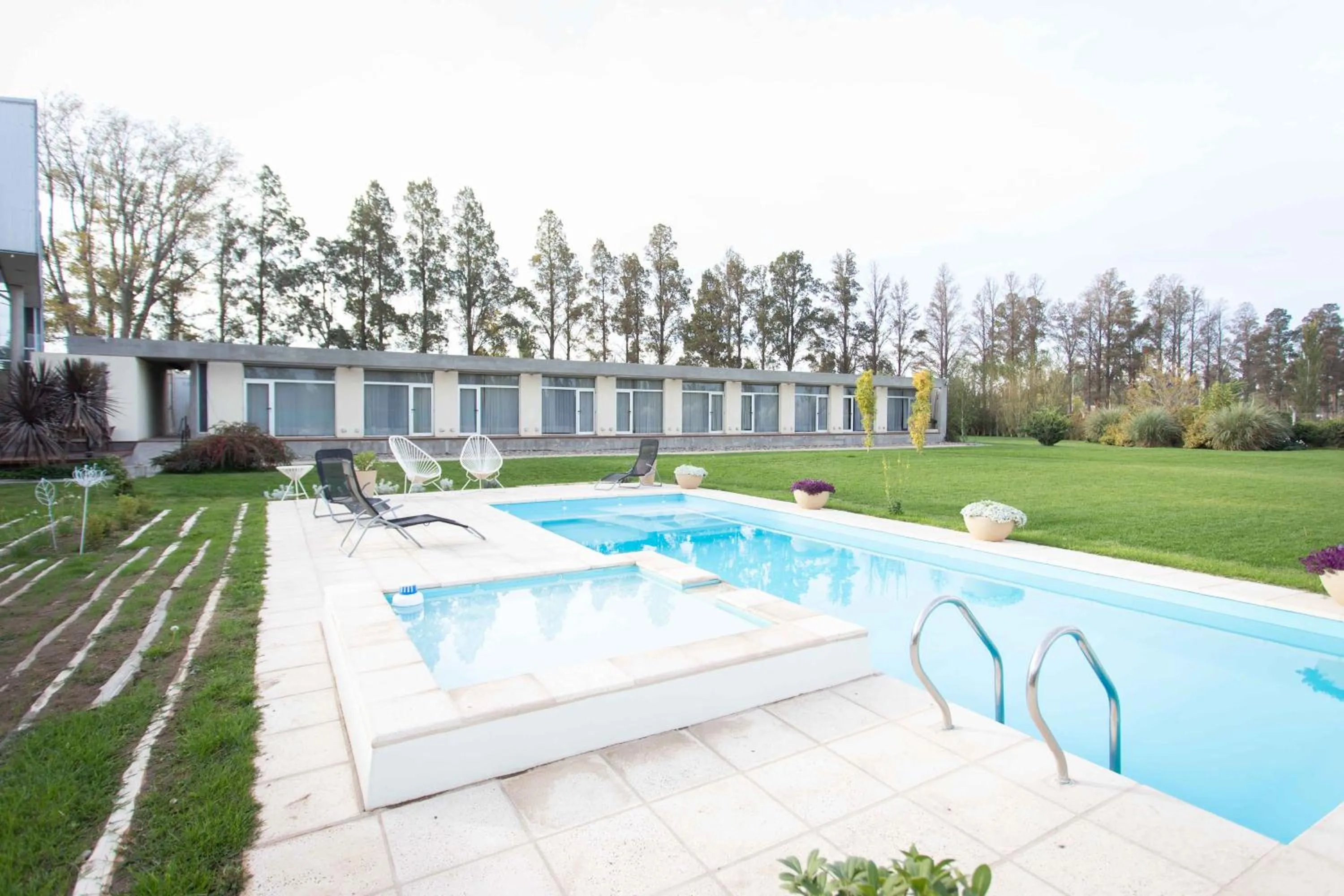Patio in Herradura Hotel Suites