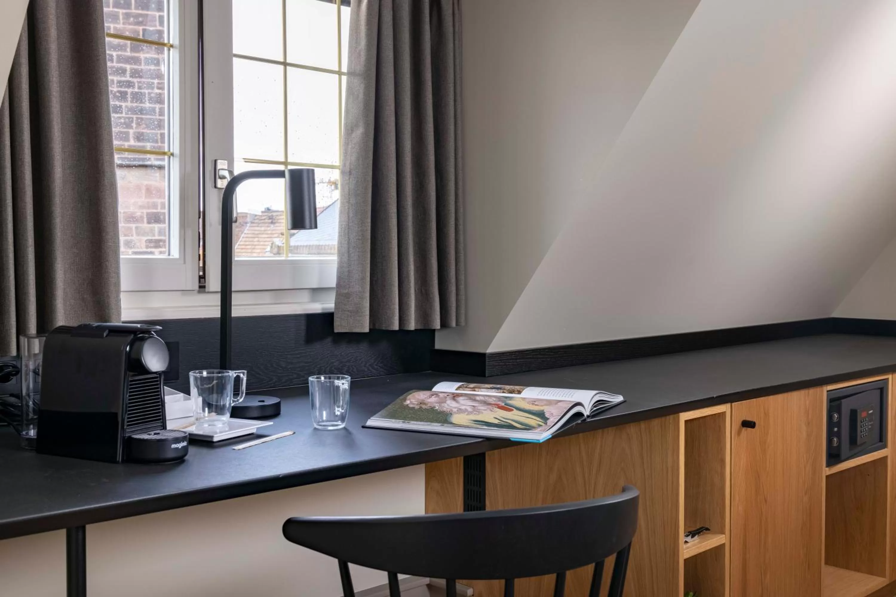 Coffee/tea facilities in Hotel La Diligence