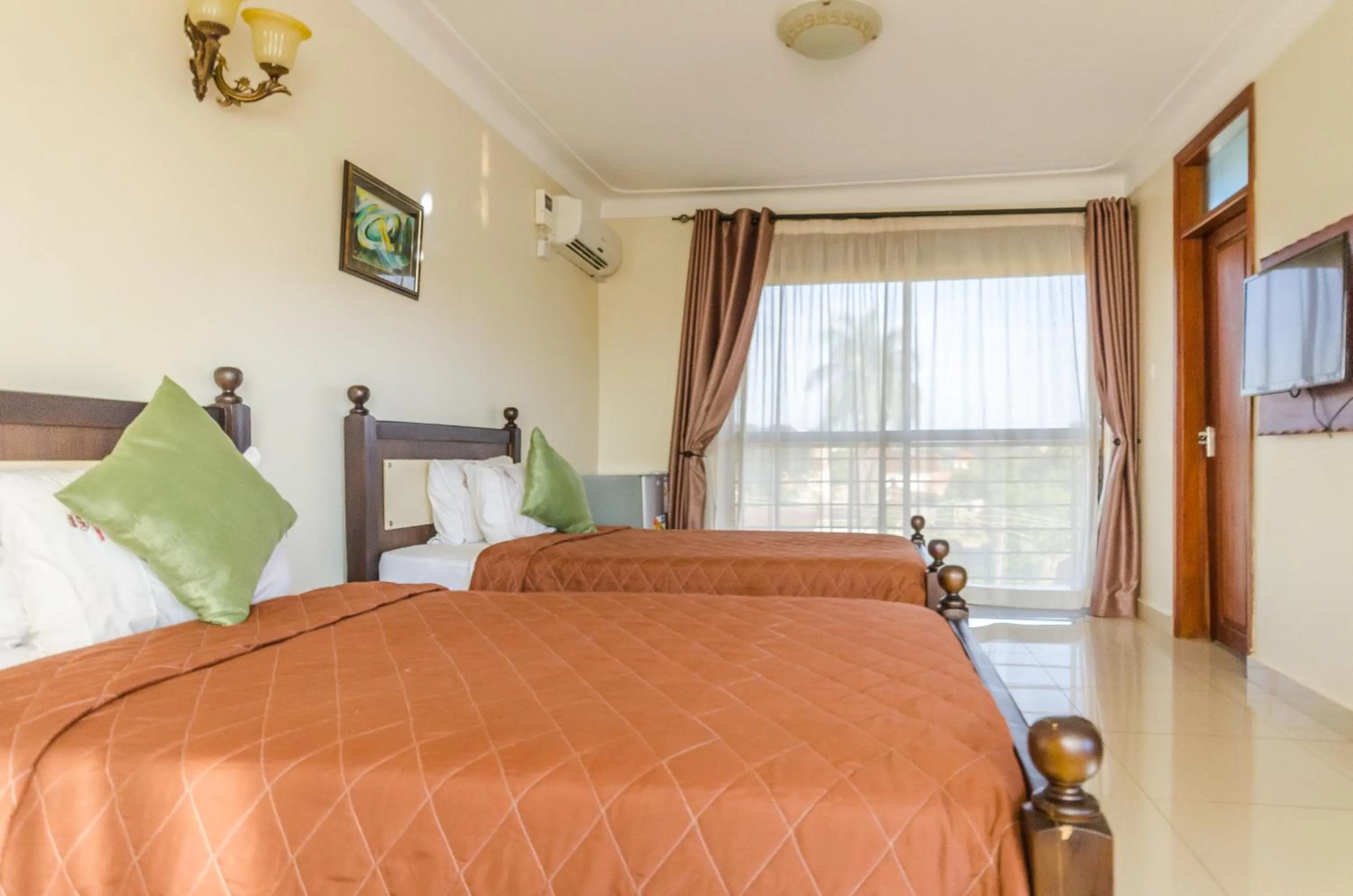 Bedroom in Marie's Royale Hotel