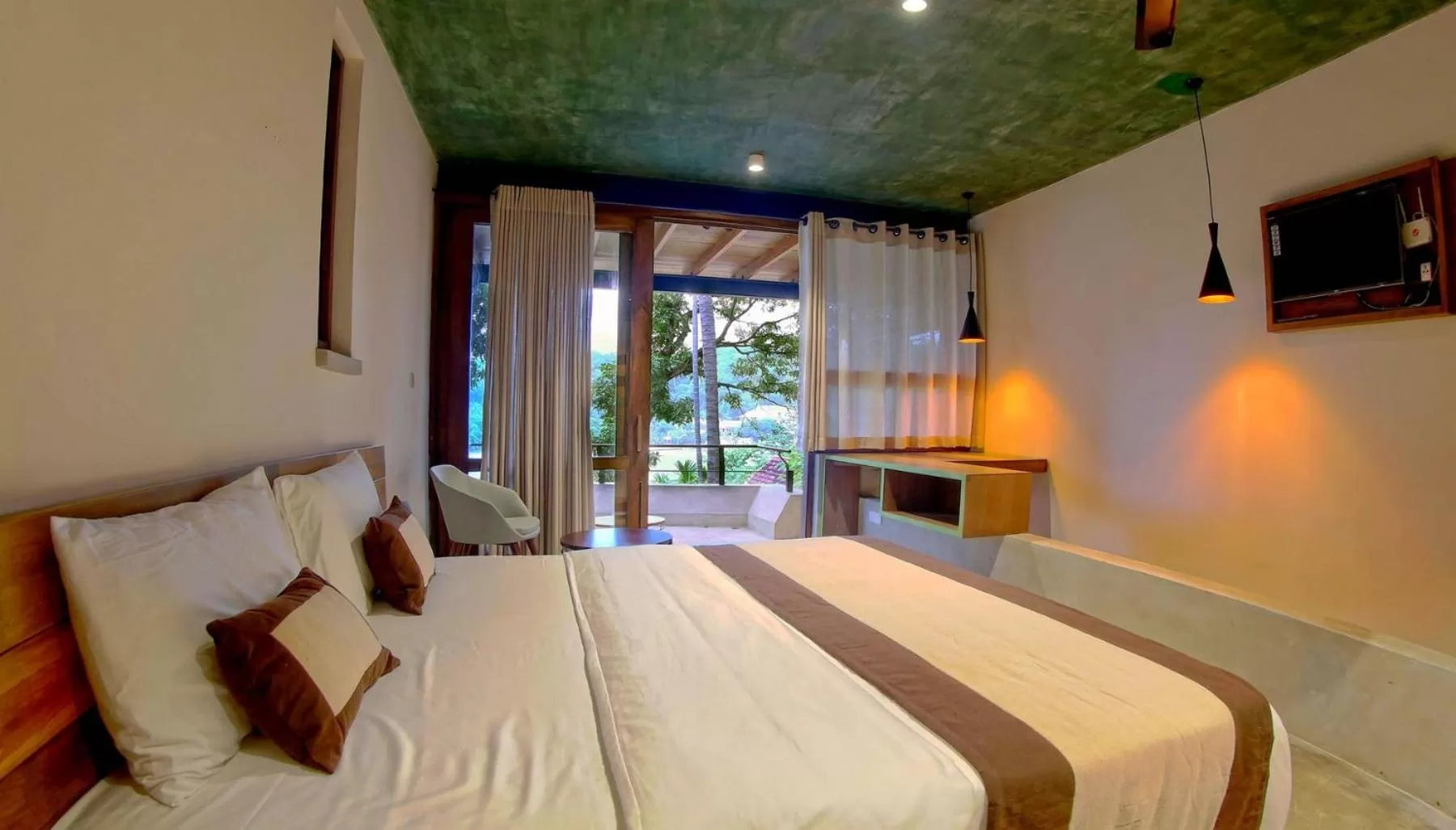 Bedroom, Bed in SWP Eco Lodge, Kandy