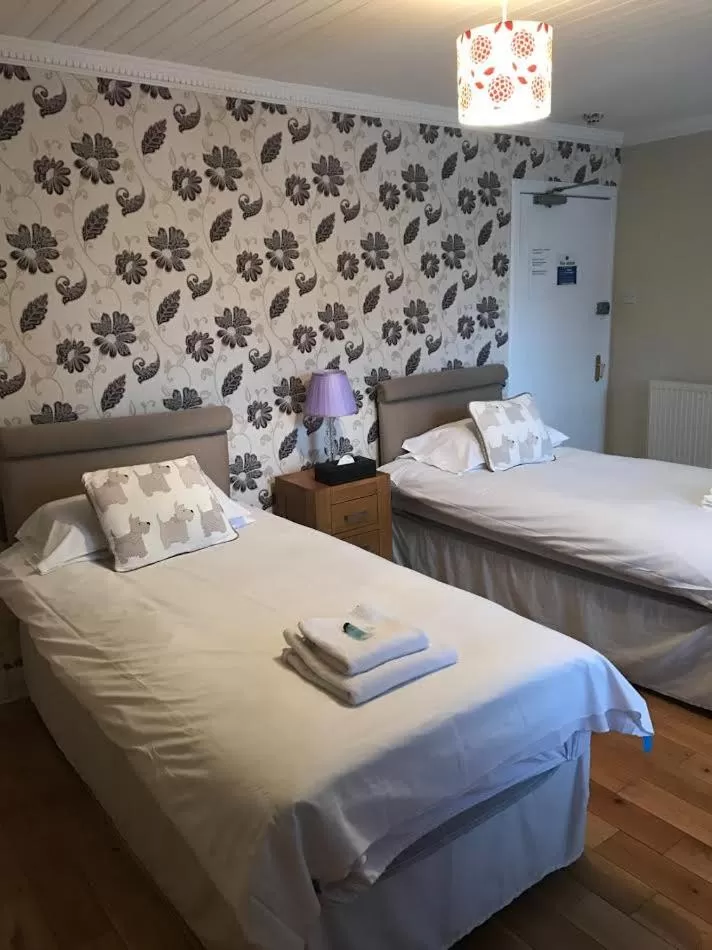 Bed in The Crown Hotel