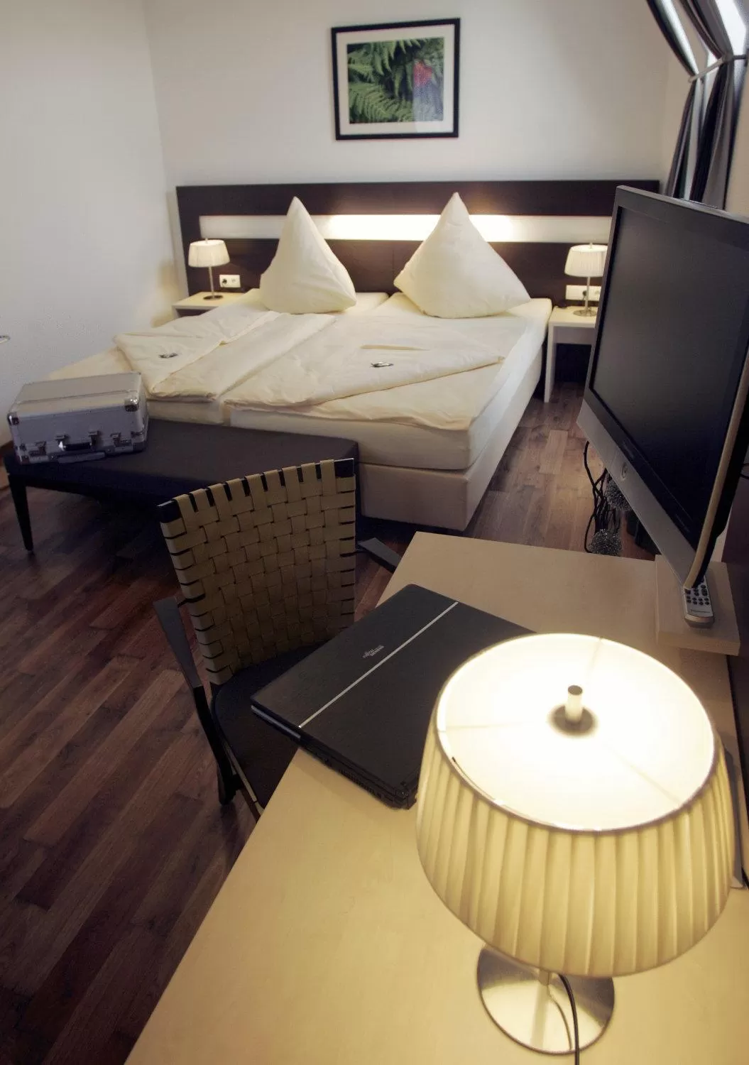 Photo of the whole room, Bed in Hotel im Kornspeicher