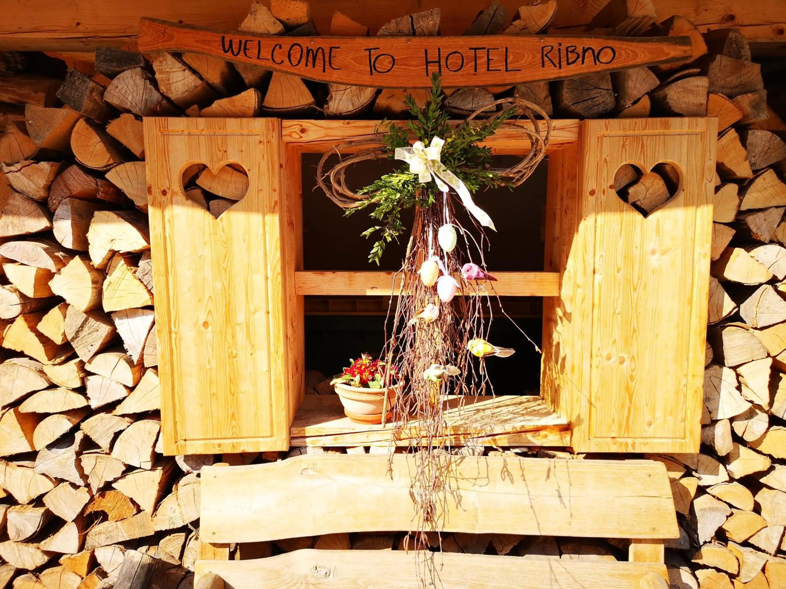 Property building in Ribno Alpine Hotel