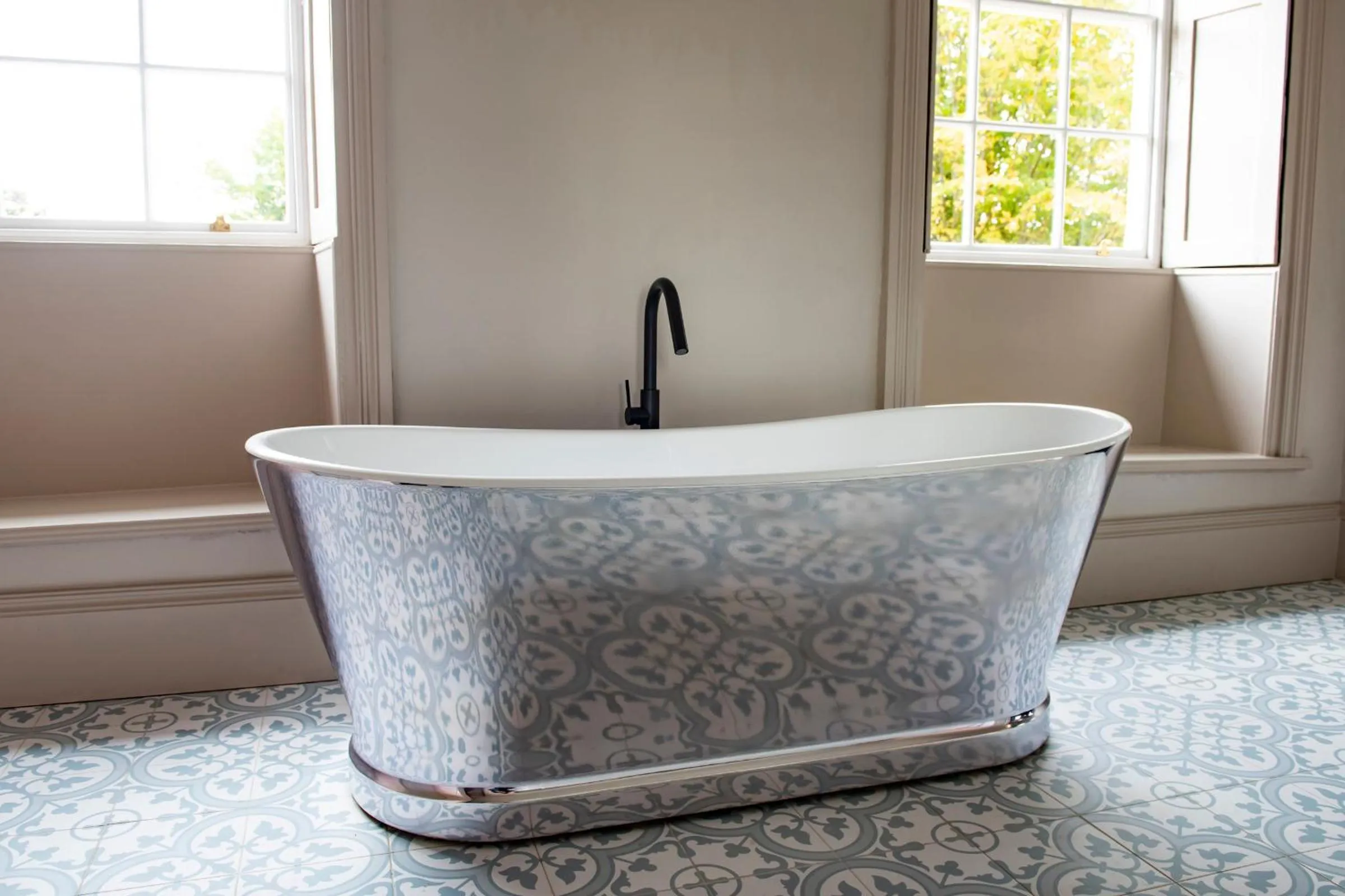 Bathroom in The Haycock Manor Hotel