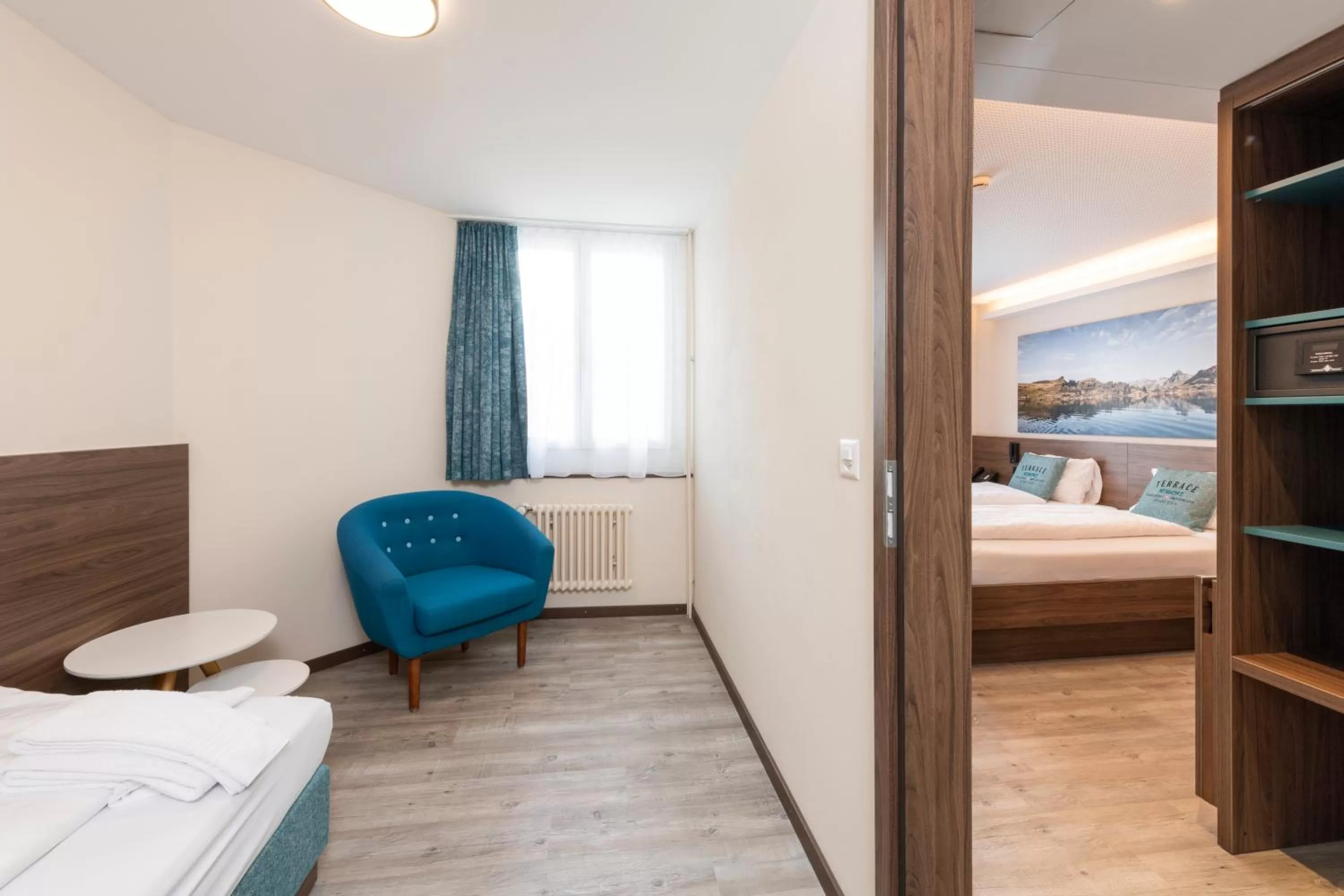 Bed in Hotel Terrace