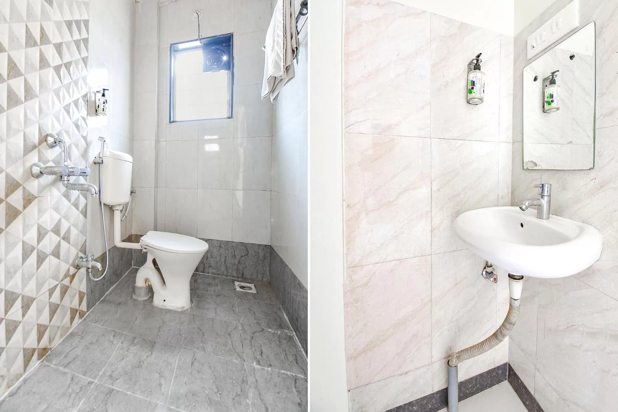 Bathroom in FabExpress Galaxy Apartments - Lohegaon chowk