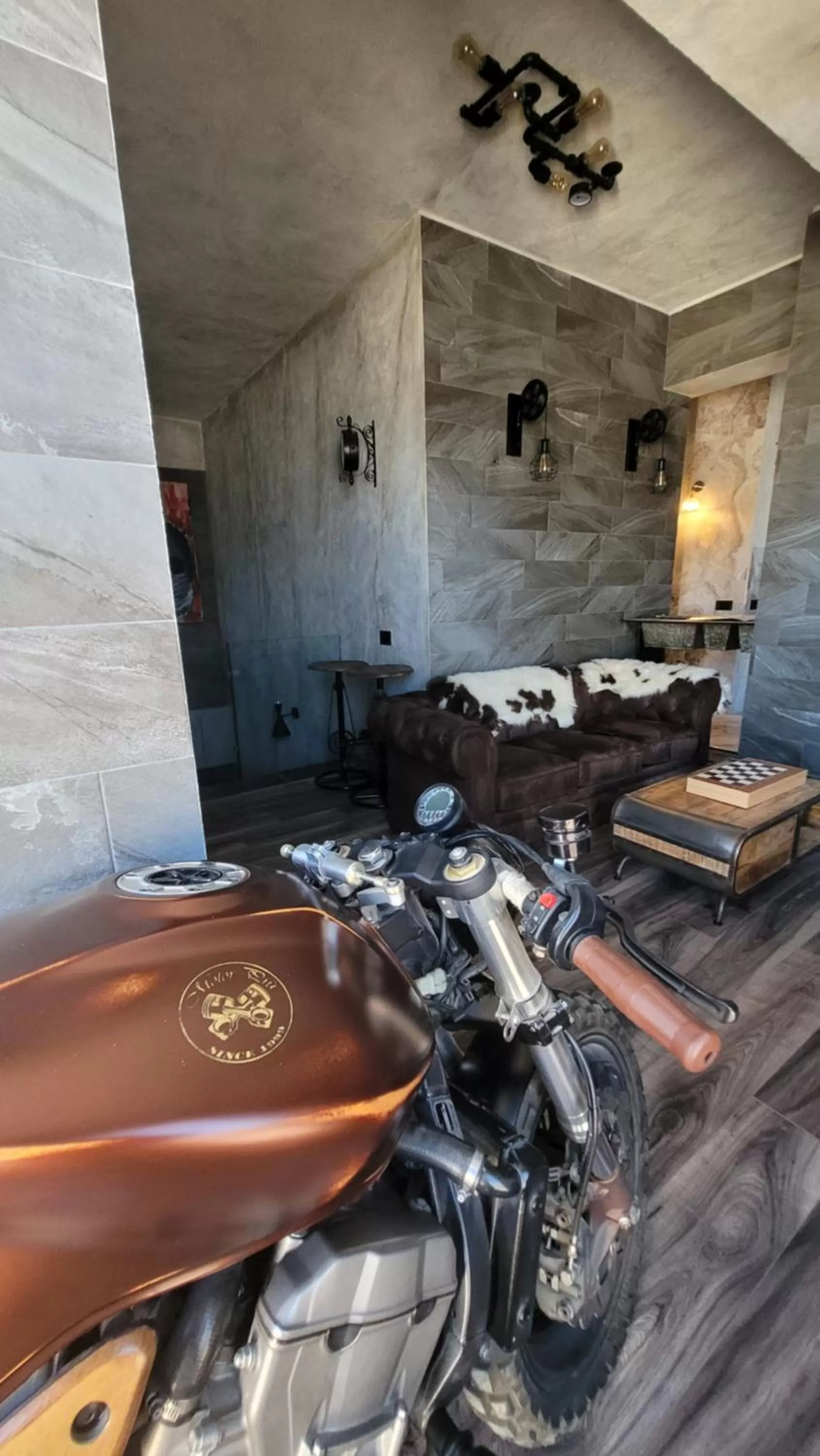 Living room, Bathroom in Terrace Suites Iasi