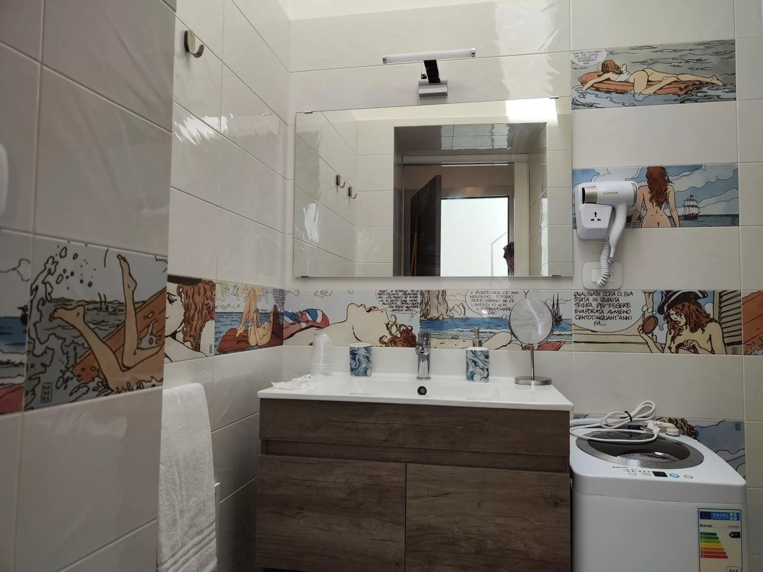 Bathroom in San Francesco Rooms and Apartment with Terrace in Palermo Locazione Turistica