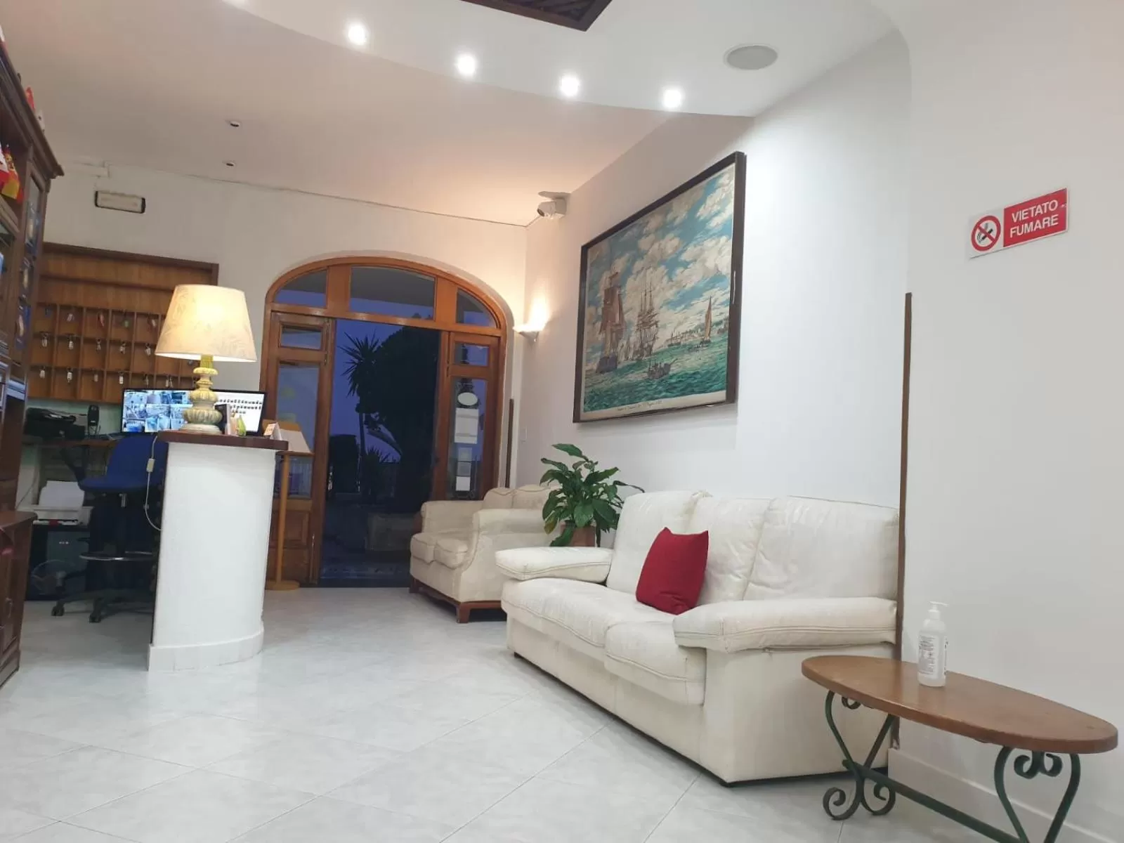 Lobby or reception in Hotel Mareluna Ischia