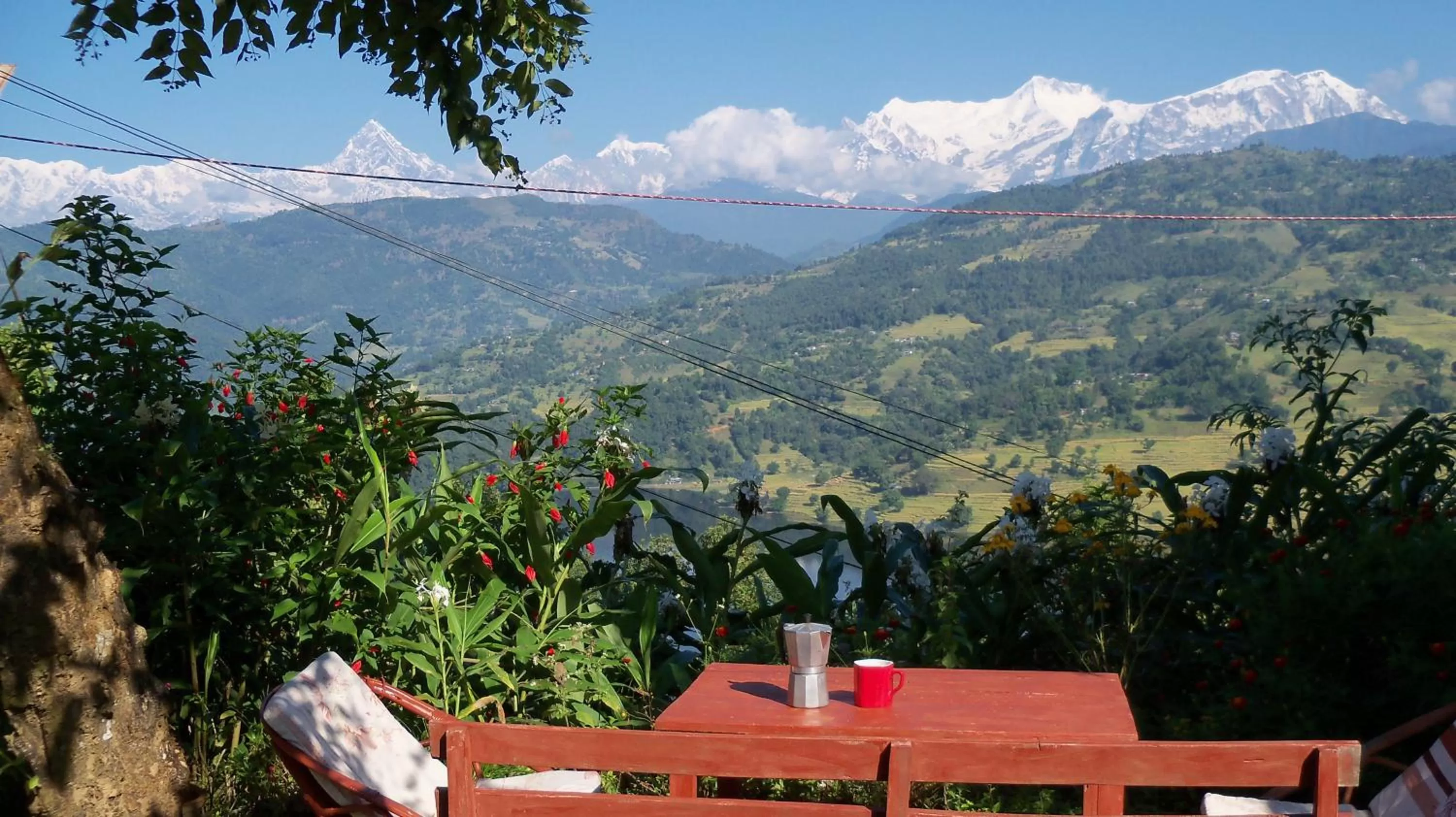 Mountain View in Dinesh House