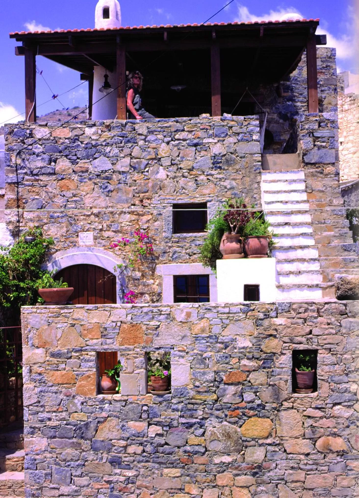 Facade/entrance in The Traditional Homes of Crete