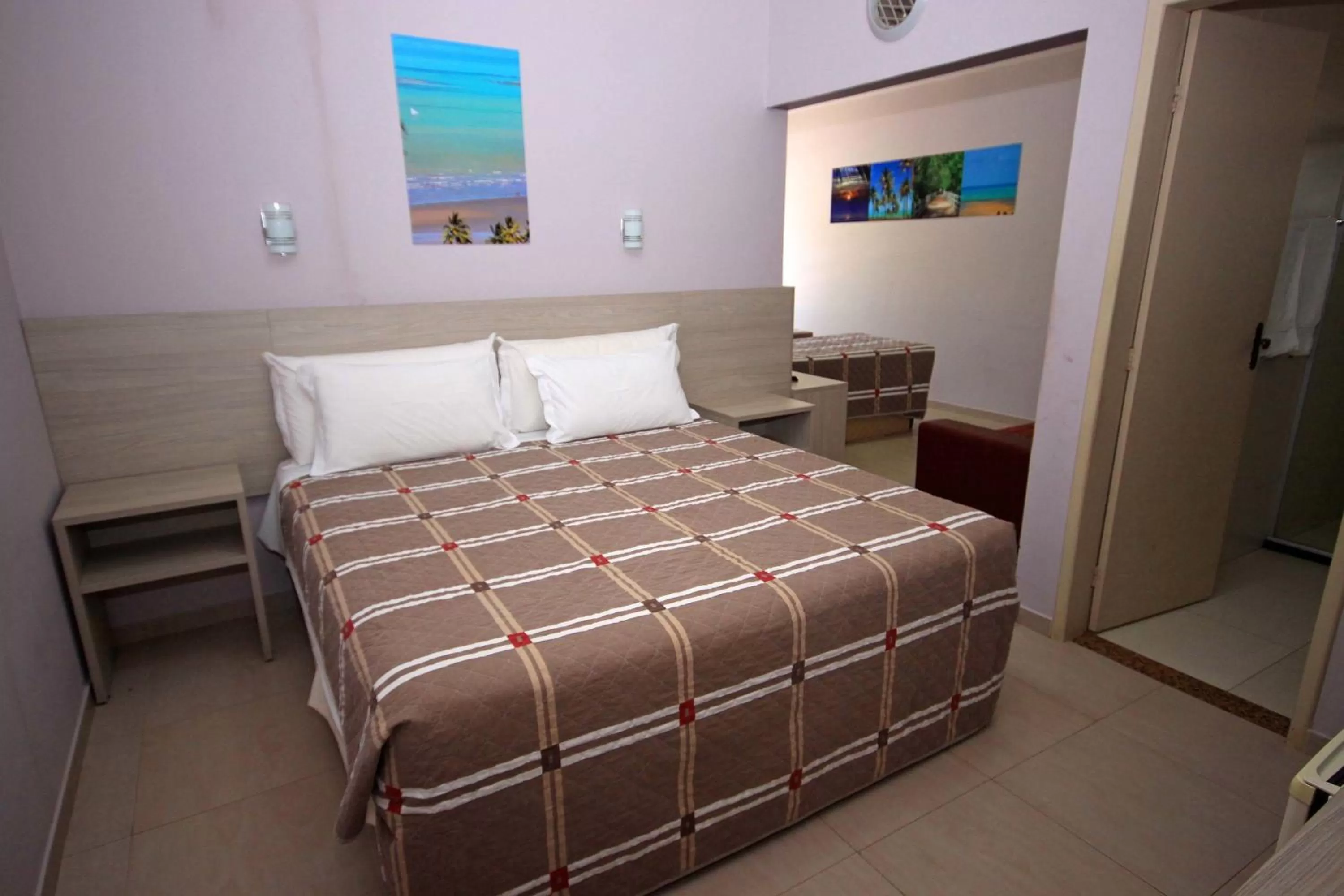 Bedroom, Bed in Pousada Mariluz