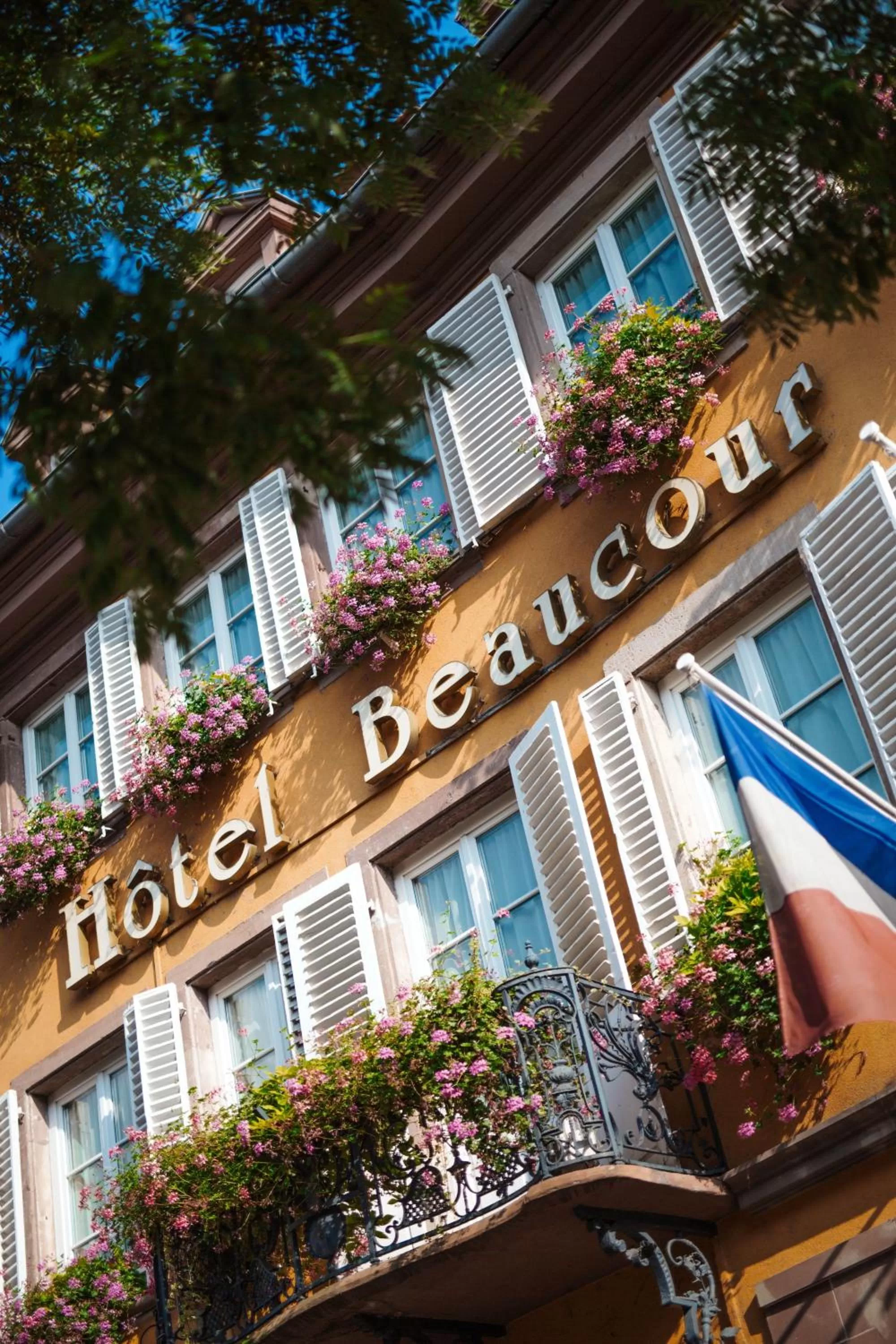 Facade/entrance in Hotel Beaucour